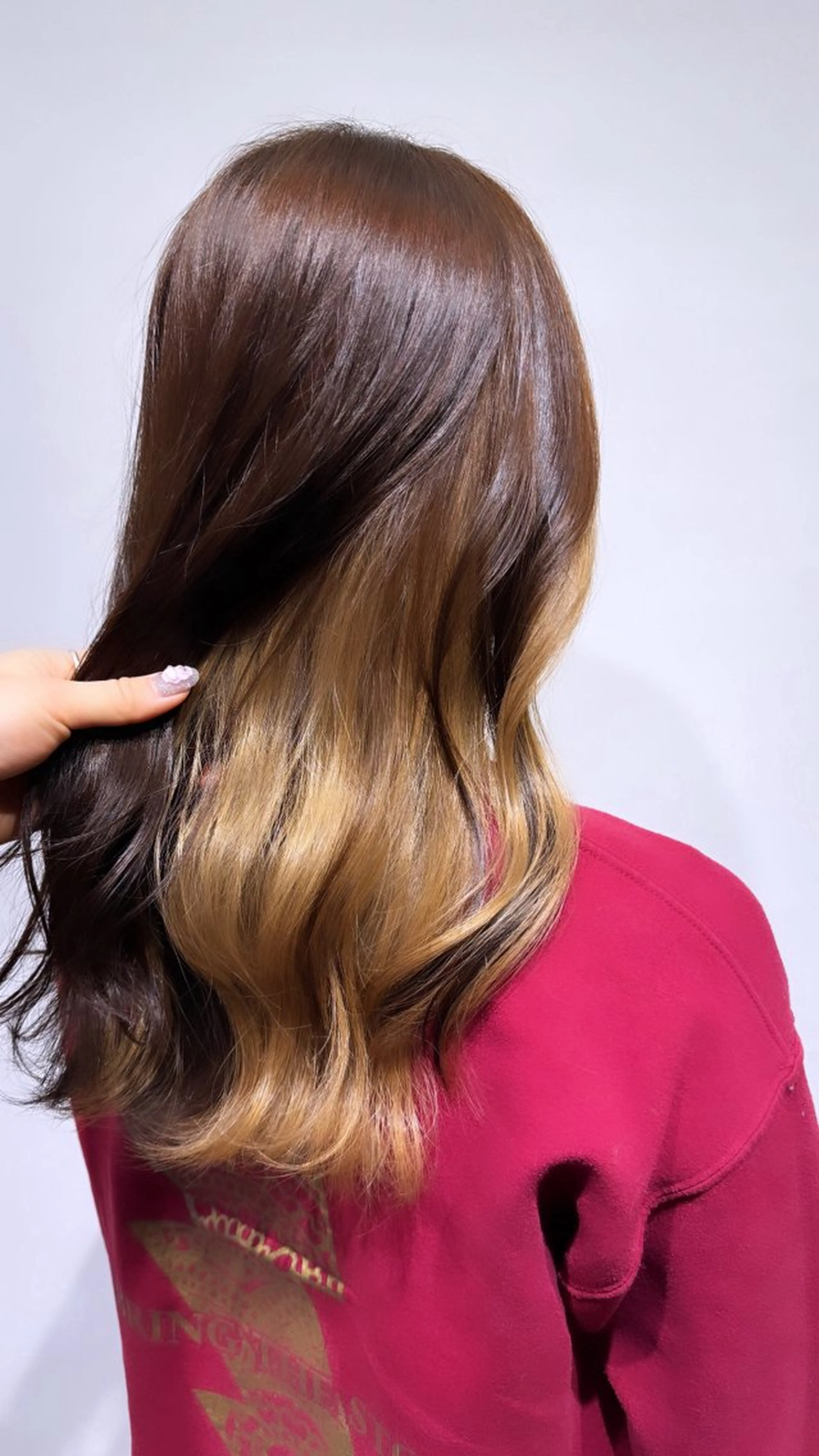 ロング カラー カット ヘアカラー トリートメント beaute錦糸町 🦖⋆͛yuka💚のヘアスタイル