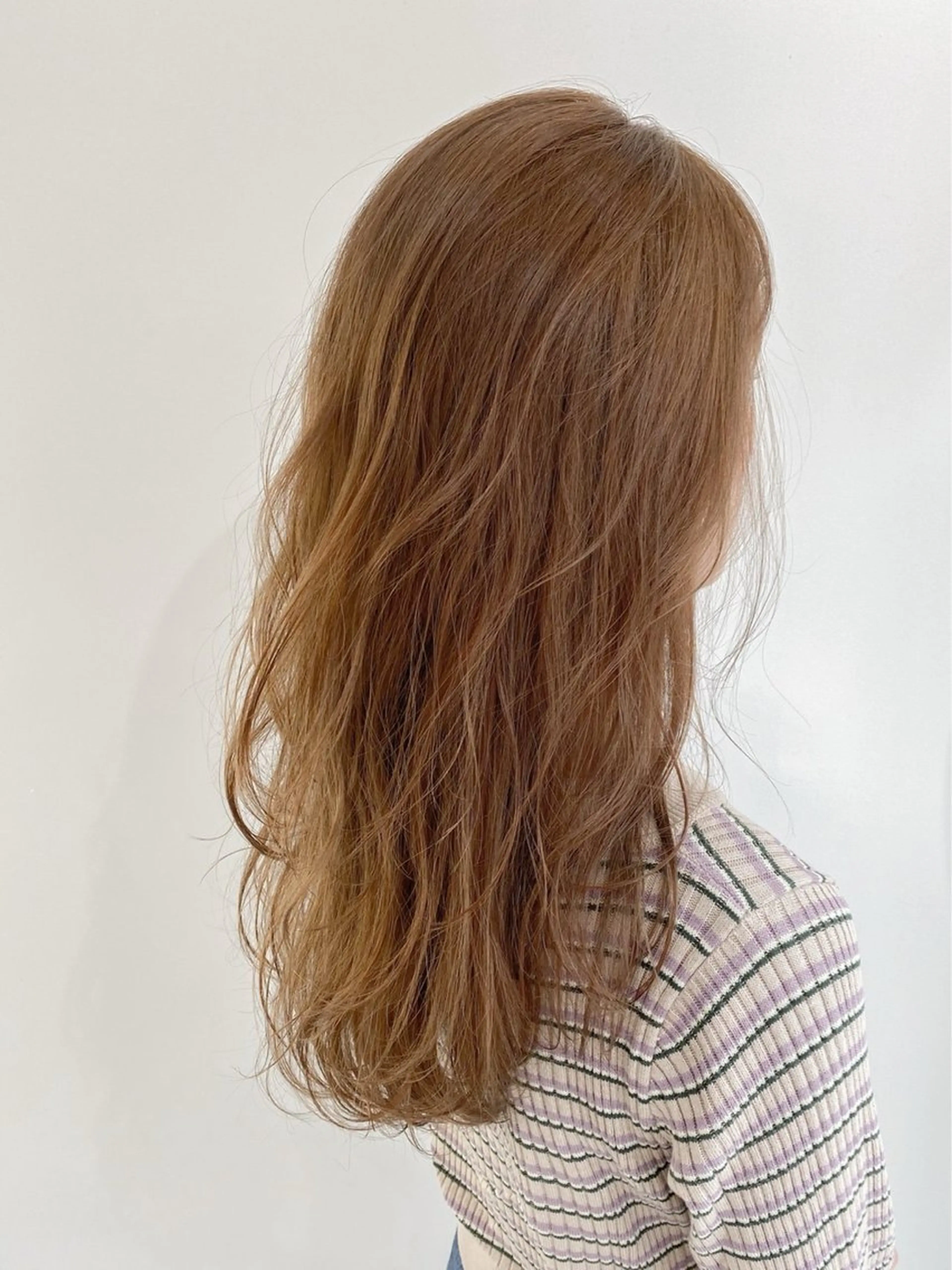 ロング カラー フクダ レンのヘアスタイル