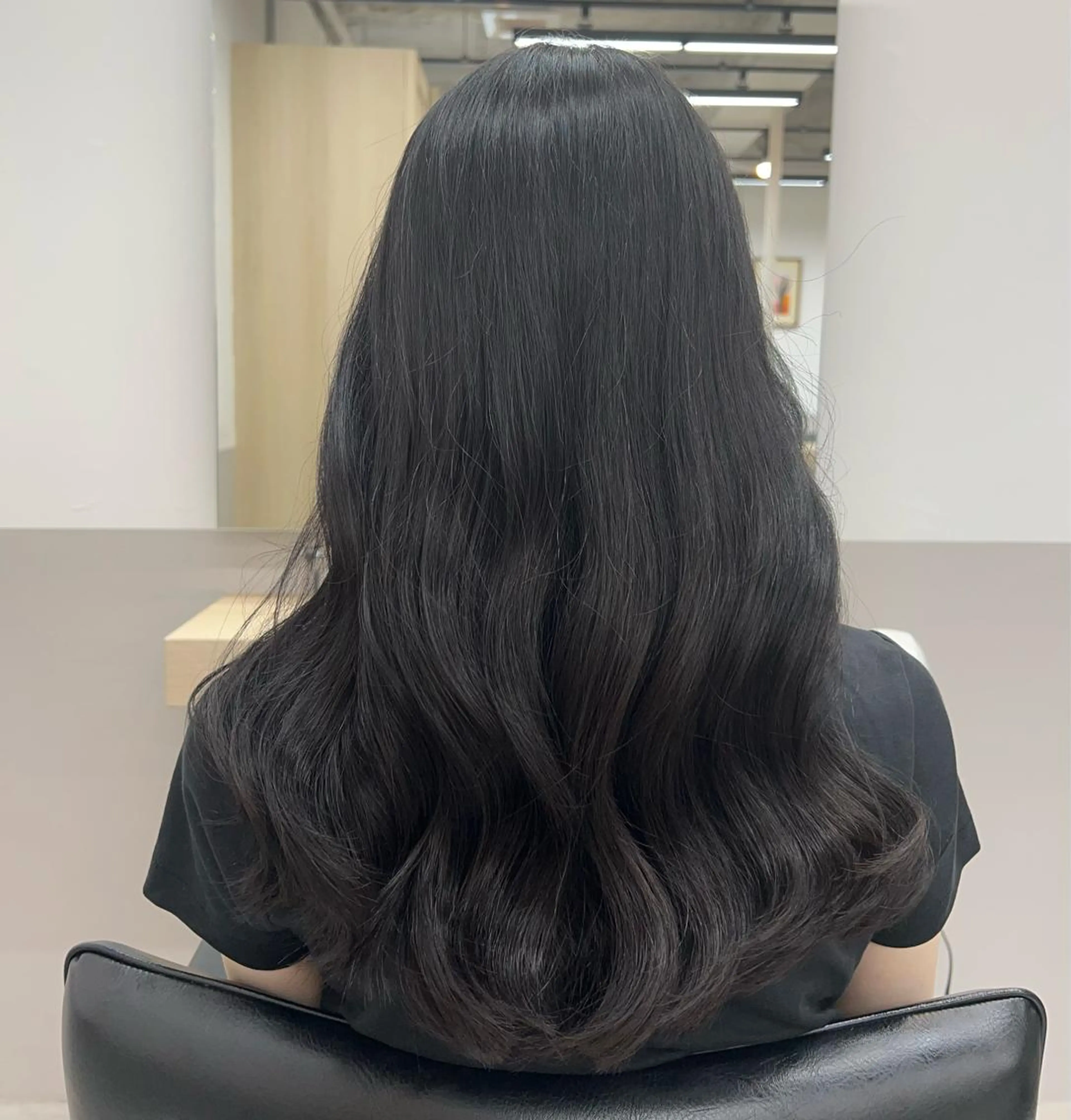 セミロング ヨシンモリ カット ヘアカラー トリートメント 産休中🎀 しょうこLuanaのヘアスタイル