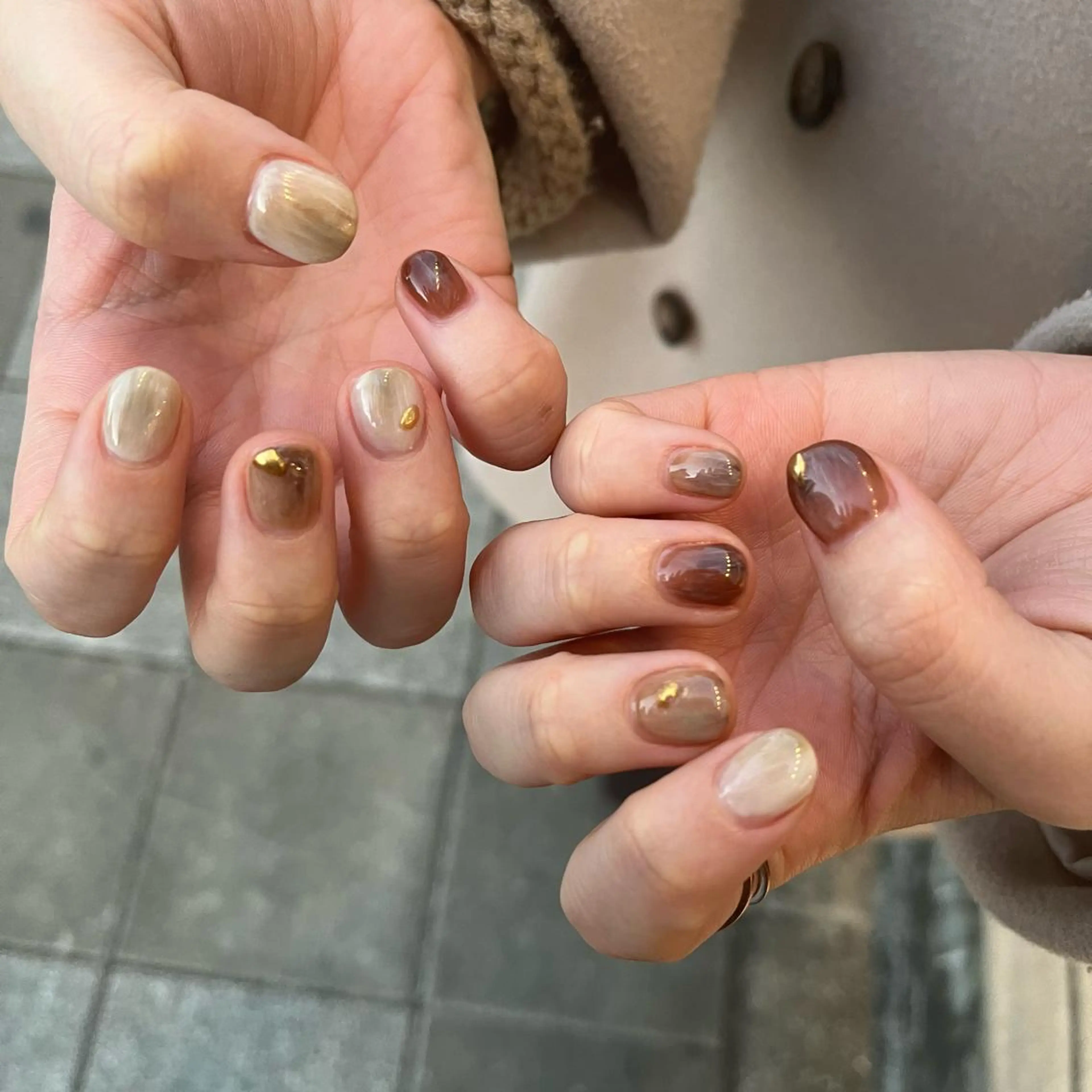 ネイル ハンドネイル 友田 晴香のネイルデザイン