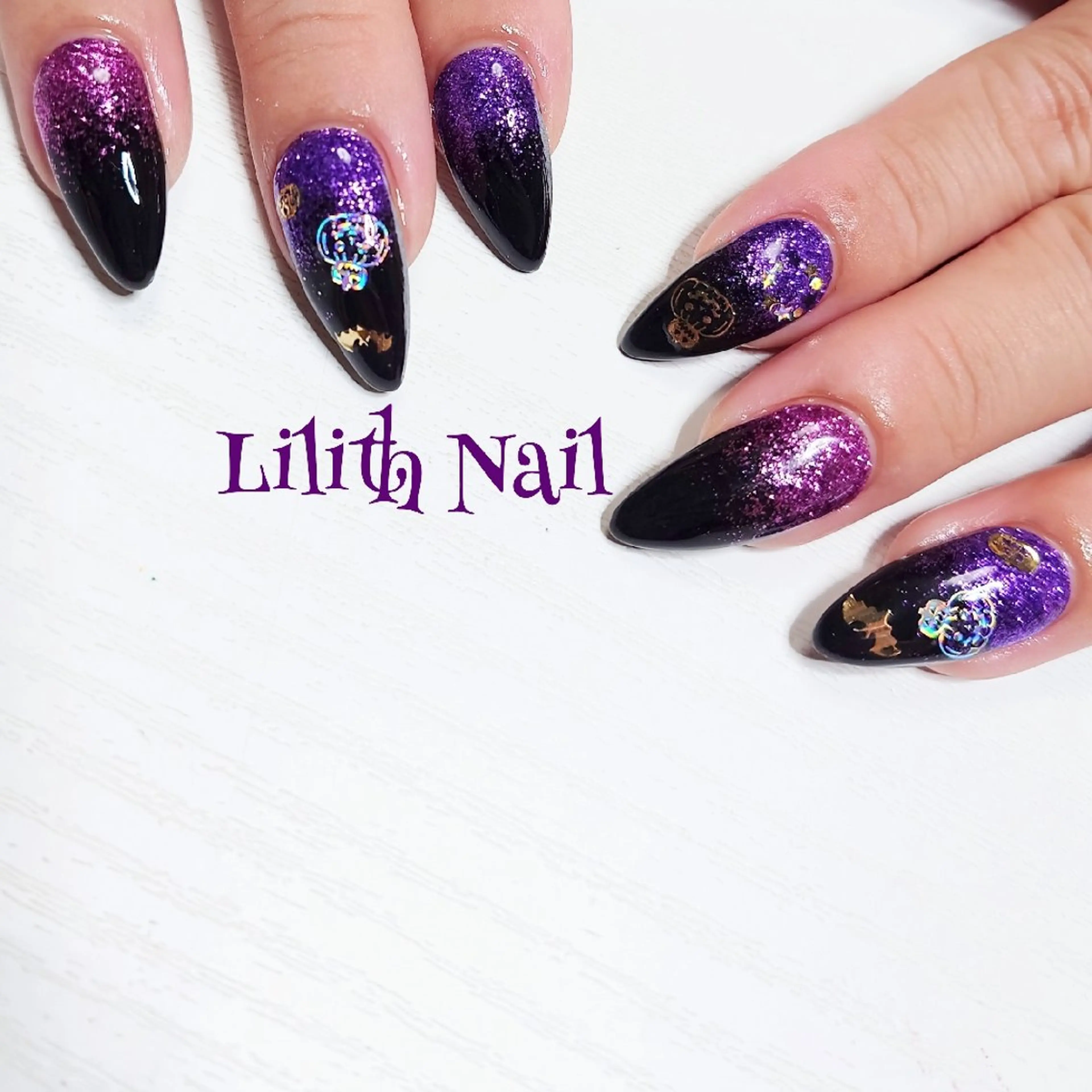 ネイル 持ち込み ハンドネイル Lilith Nailのネイルデザイン