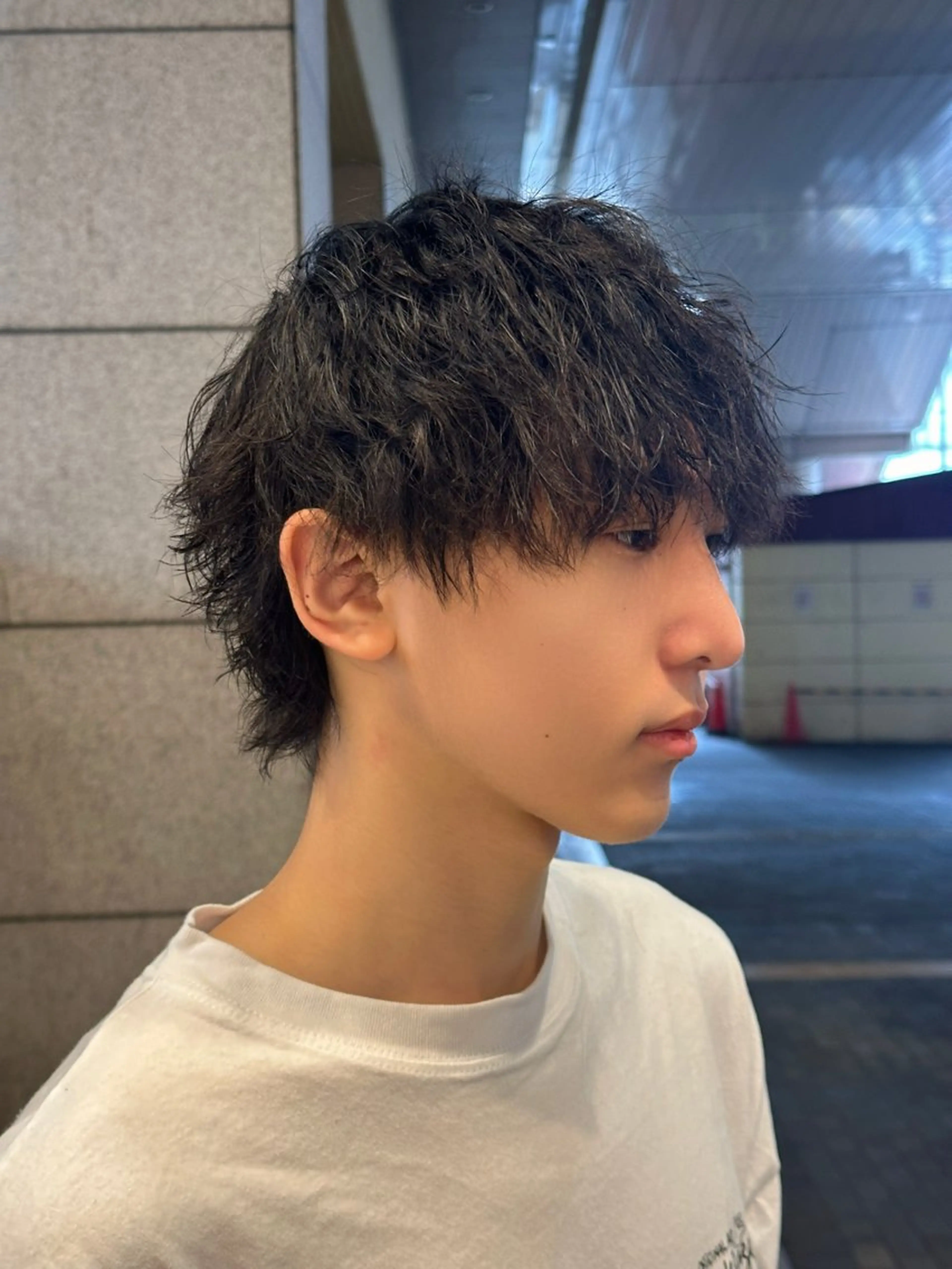 ショート パーマ メンズ メンズパーマ ツイストスパイラルパーマ スパイラルパーマ パーマ/メンズ/ 髪質改善YUKIのヘアスタイル
