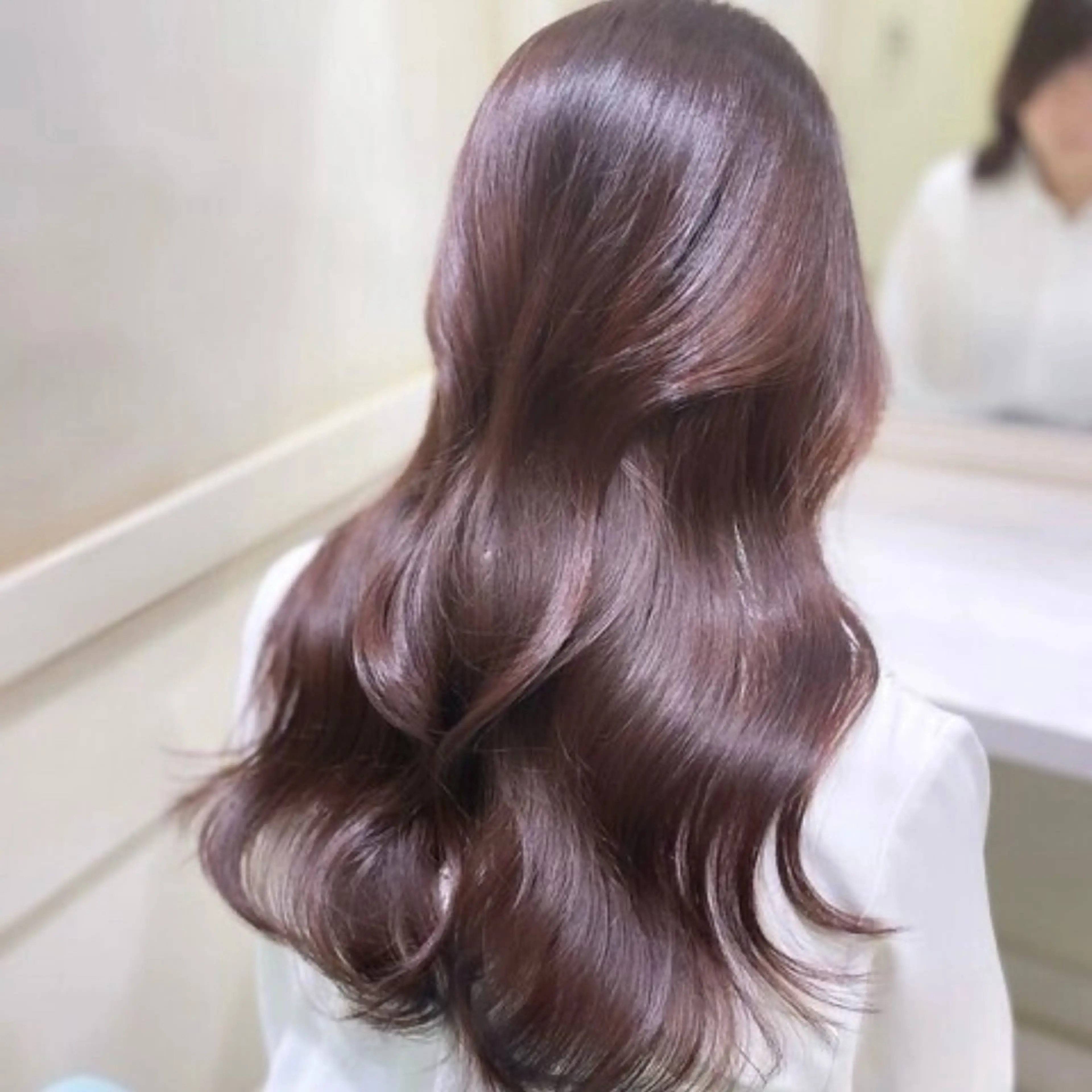 セミロング 💖ダブルカラー/ ケアカラー/レナ💖のヘアスタイル