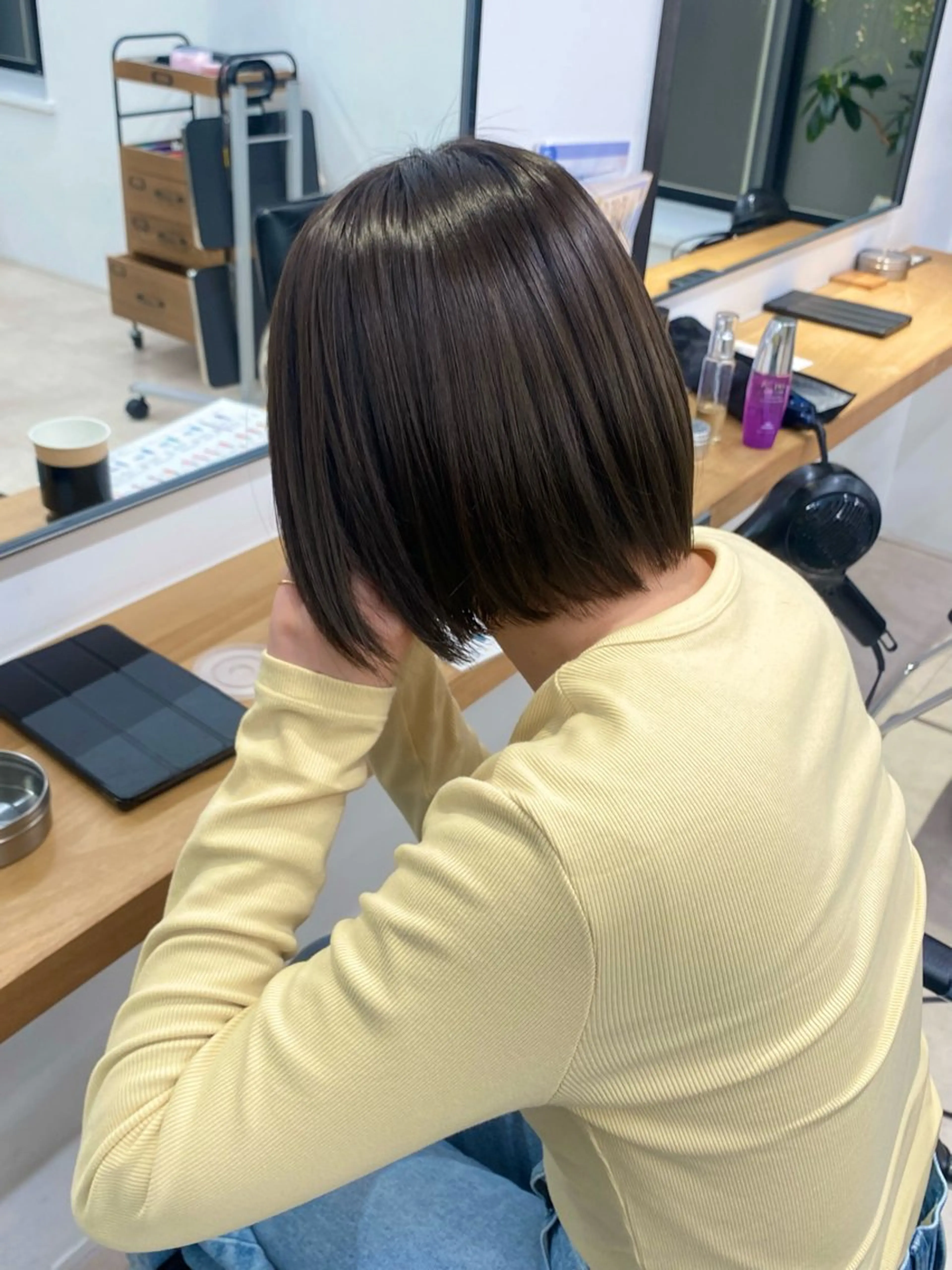 ショート カラー カット ヘアカラー トリートメント noa/ 渋谷のヘアスタイル