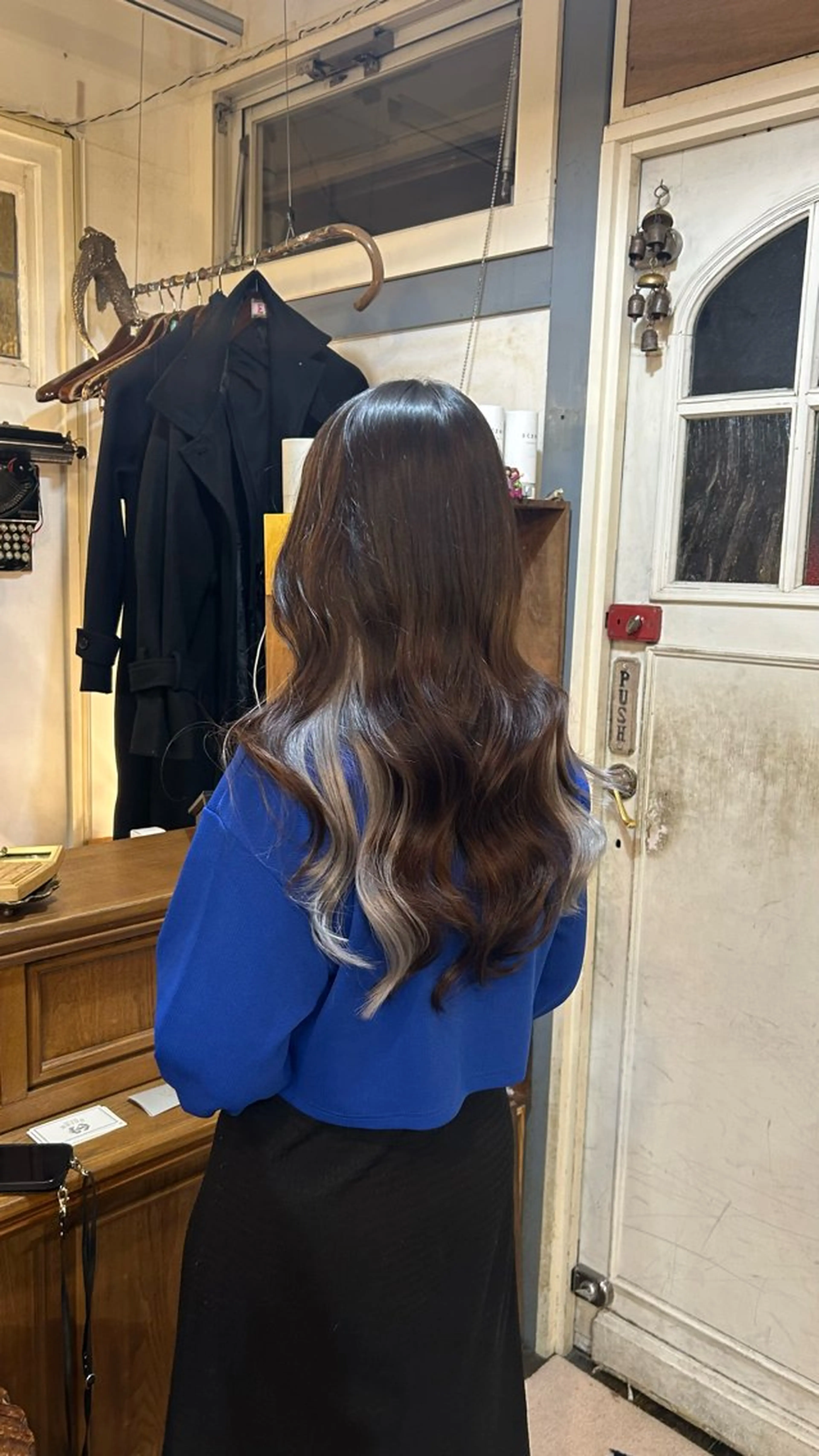 エクステ BRITS 渡辺 菜々子のヘアスタイル