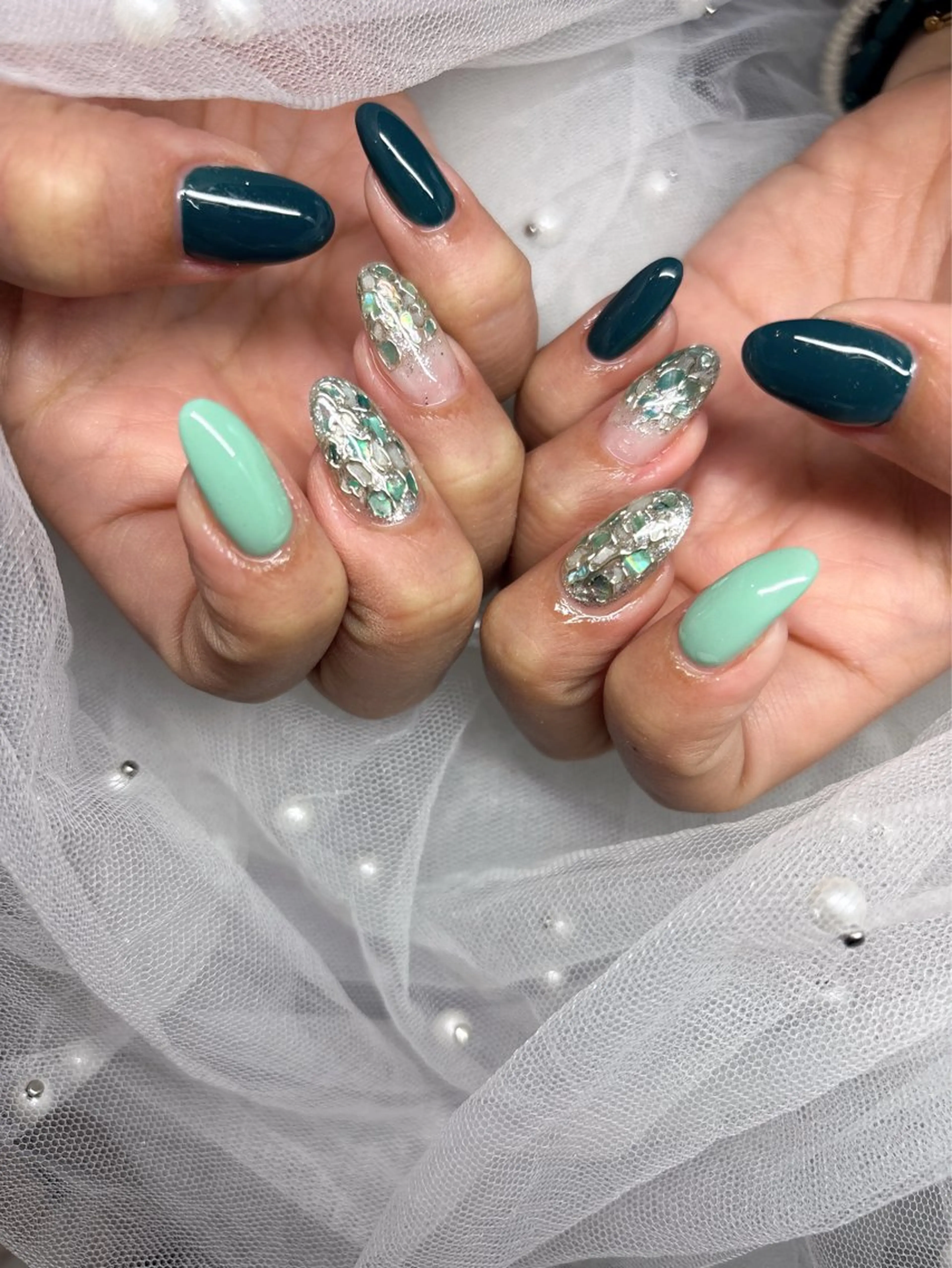 ネイル 春ネイル 夏ネイル ハンドネイル happiness nailのネイルデザイン