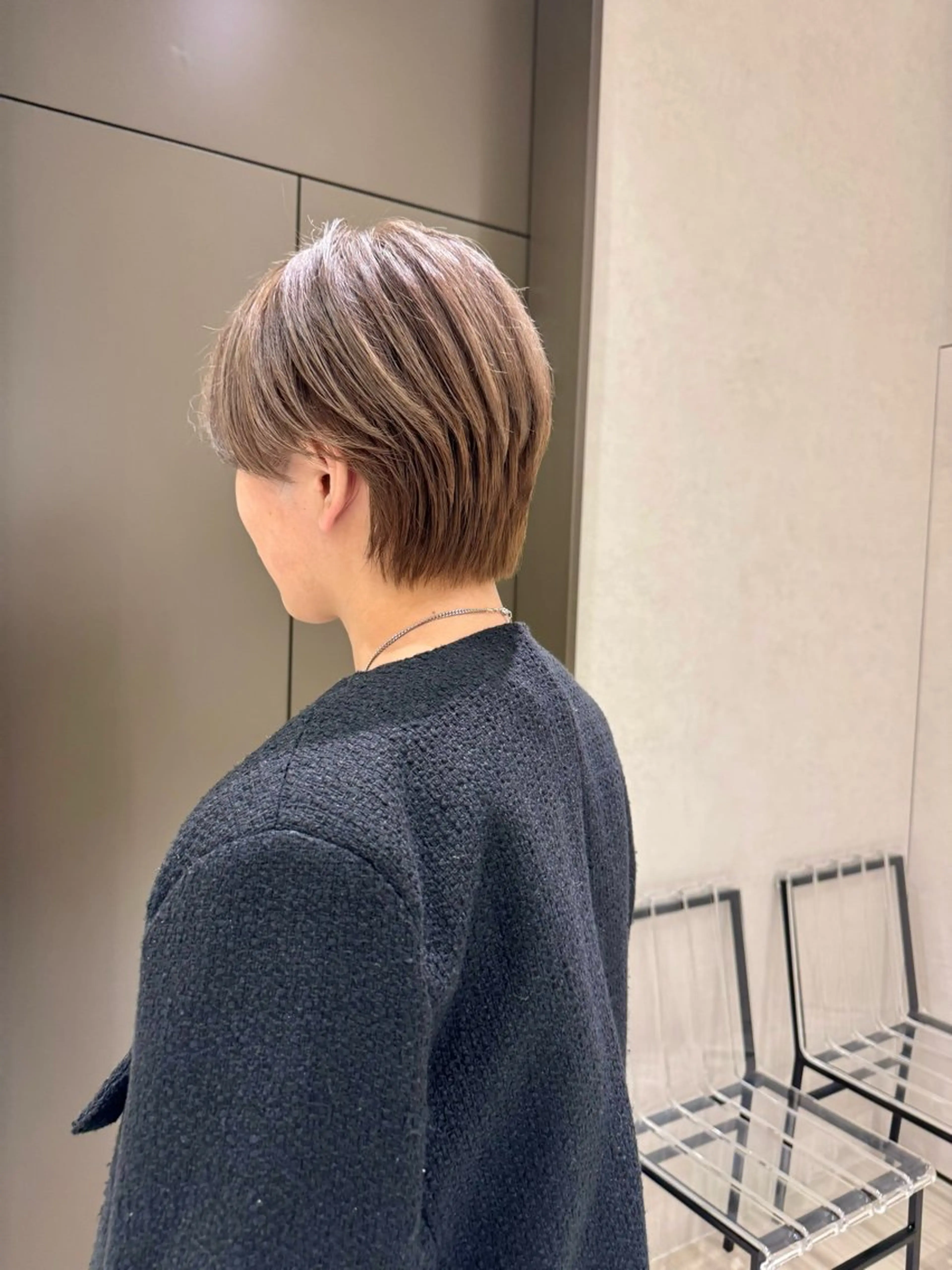 カラー メンズ メンズブリーチ ブリーチ 透明感カラー ヘアカラー トリートメント 銀座/レイヤーカット 🩵三浦紗弓🩵のヘアスタイル
