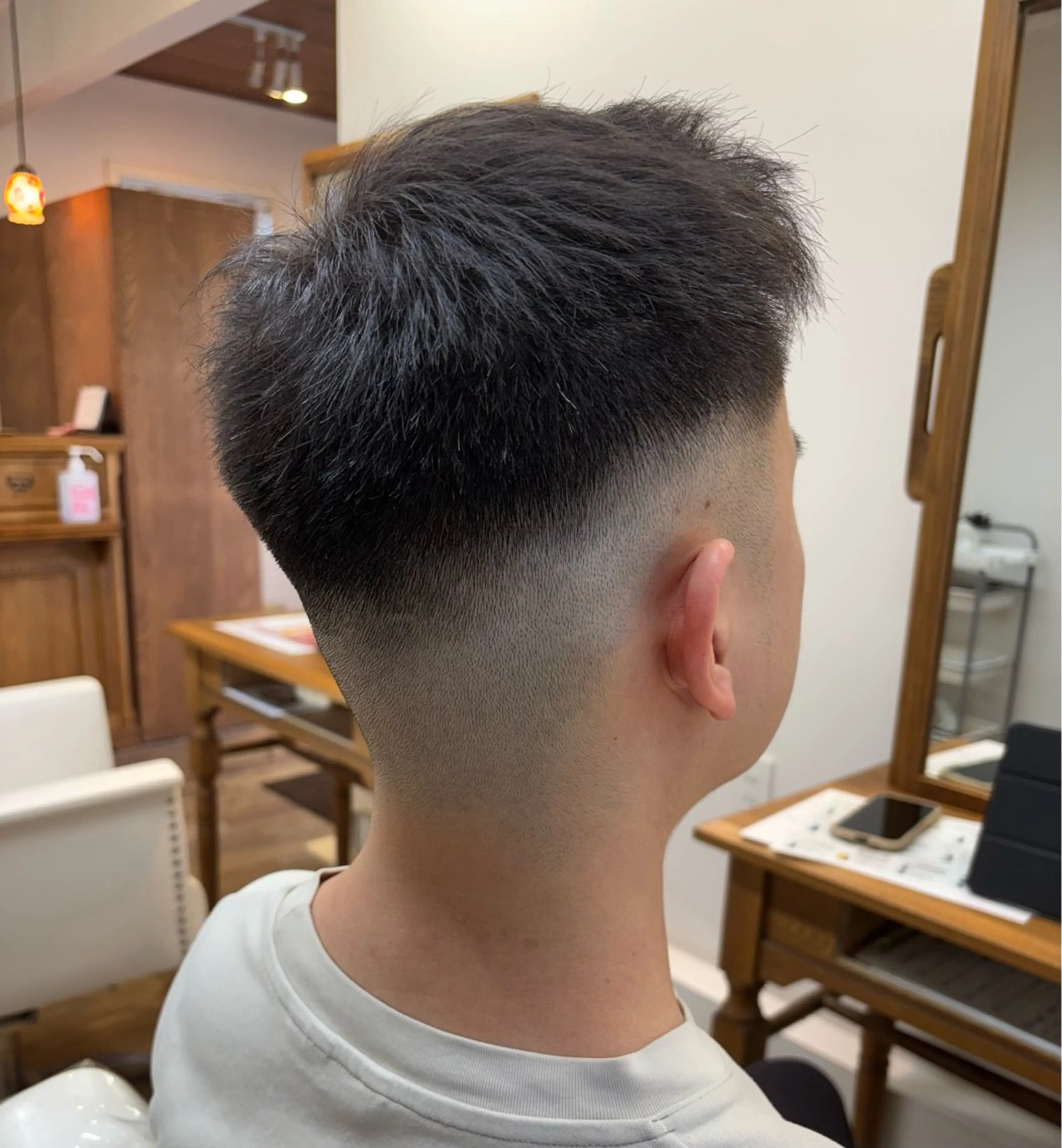 ショート メンズ フェードカット カット Osawa Yutoのヘアスタイル