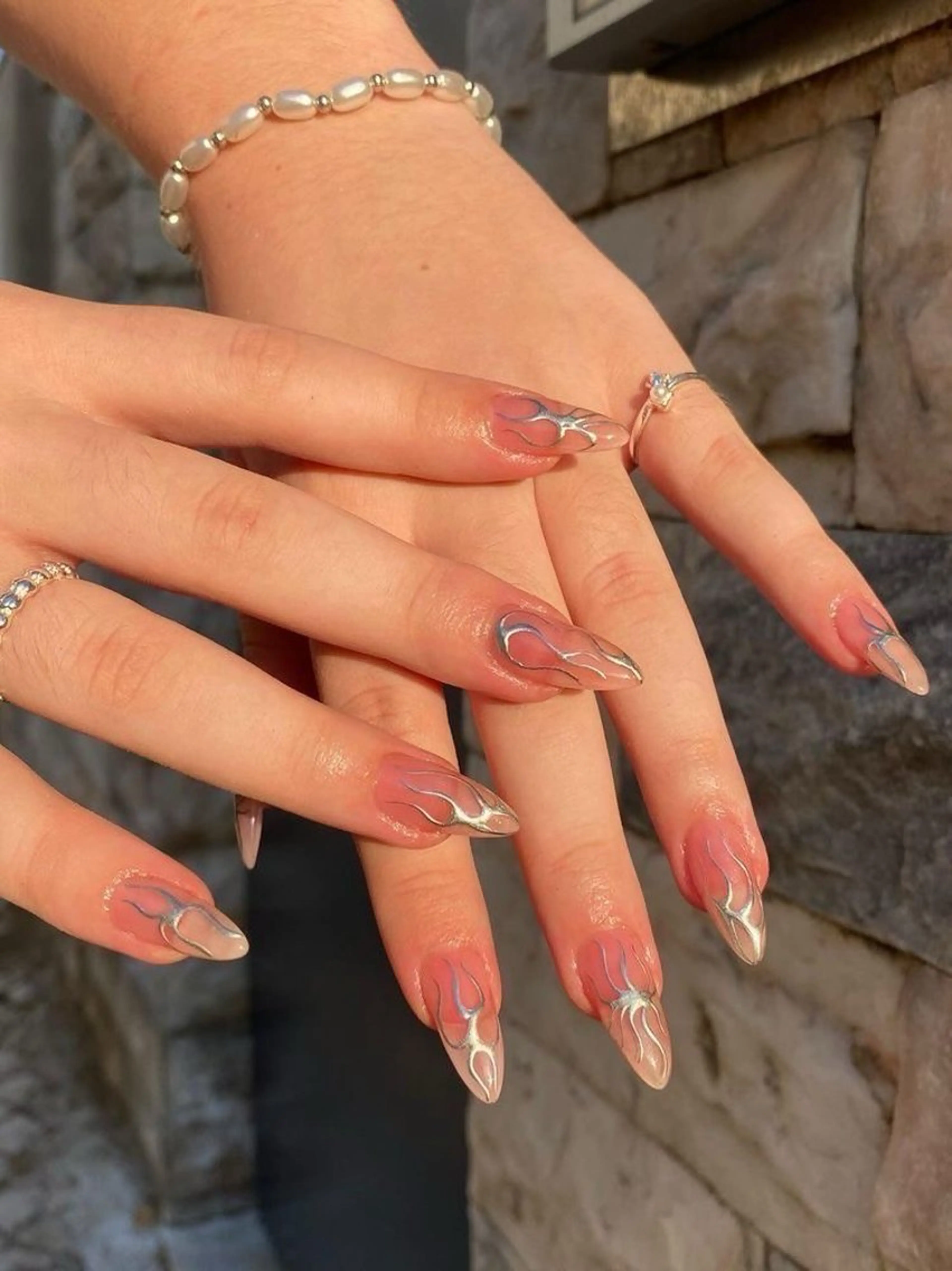 ネイル フレンチネイル ジェルネイル 韓国ネイル ニュアンスネイル ピンク n2 nail daikokuchoのネイルデザイン