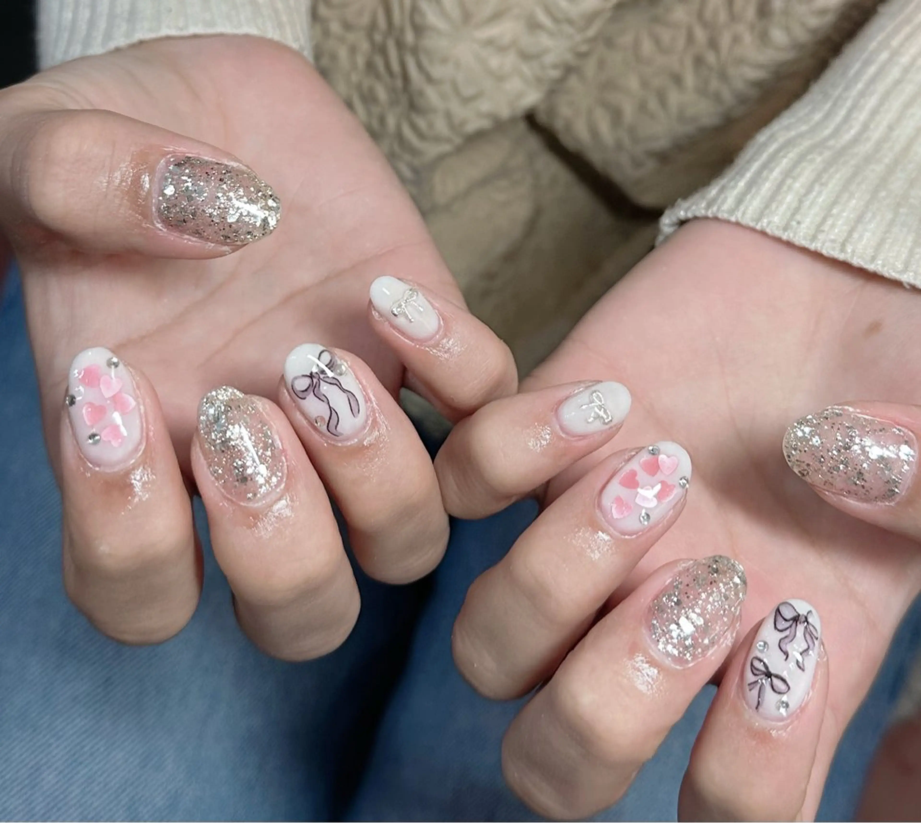 ネイル ハンドネイル フットネイル LAVISH nanamiのネイルデザイン