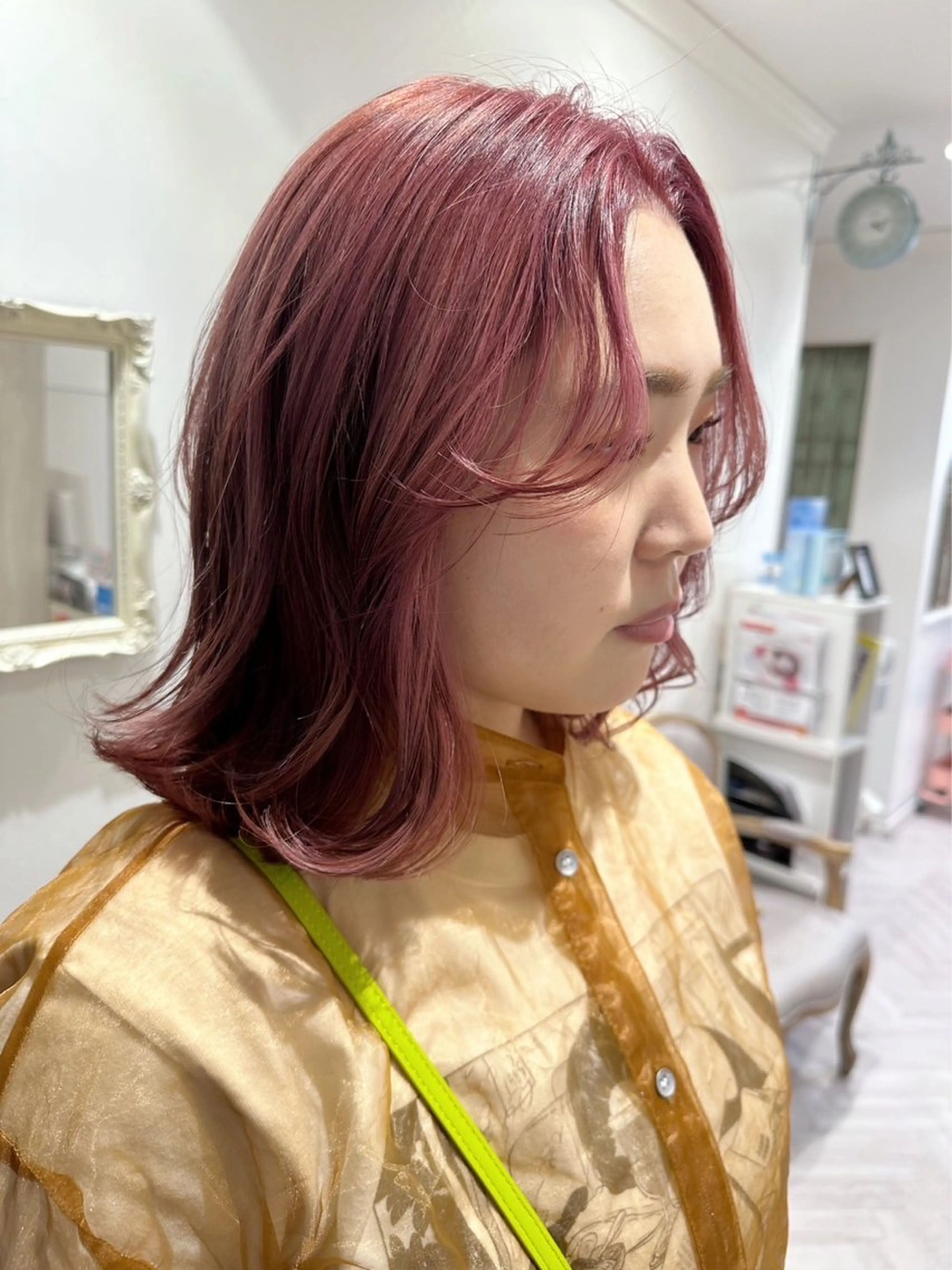 【4月限定価格】カット+ナチュラルカラー🧸+Aujua 5stepトリートメント🍀の写真