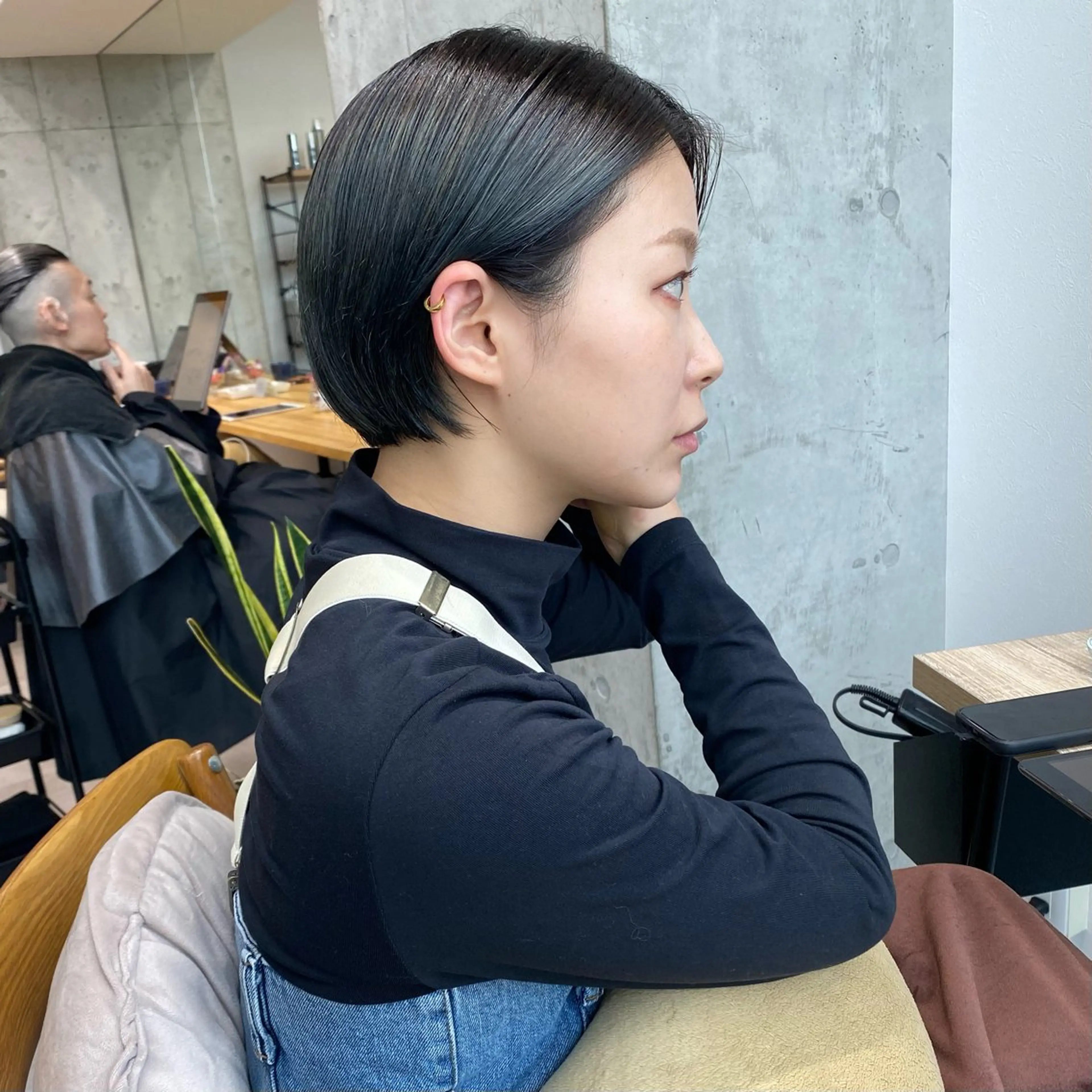 ショート ハイライト 髪質改善 レイヤーカット ショートヘア ショート職人 美容師【KENTA】のヘアスタイル