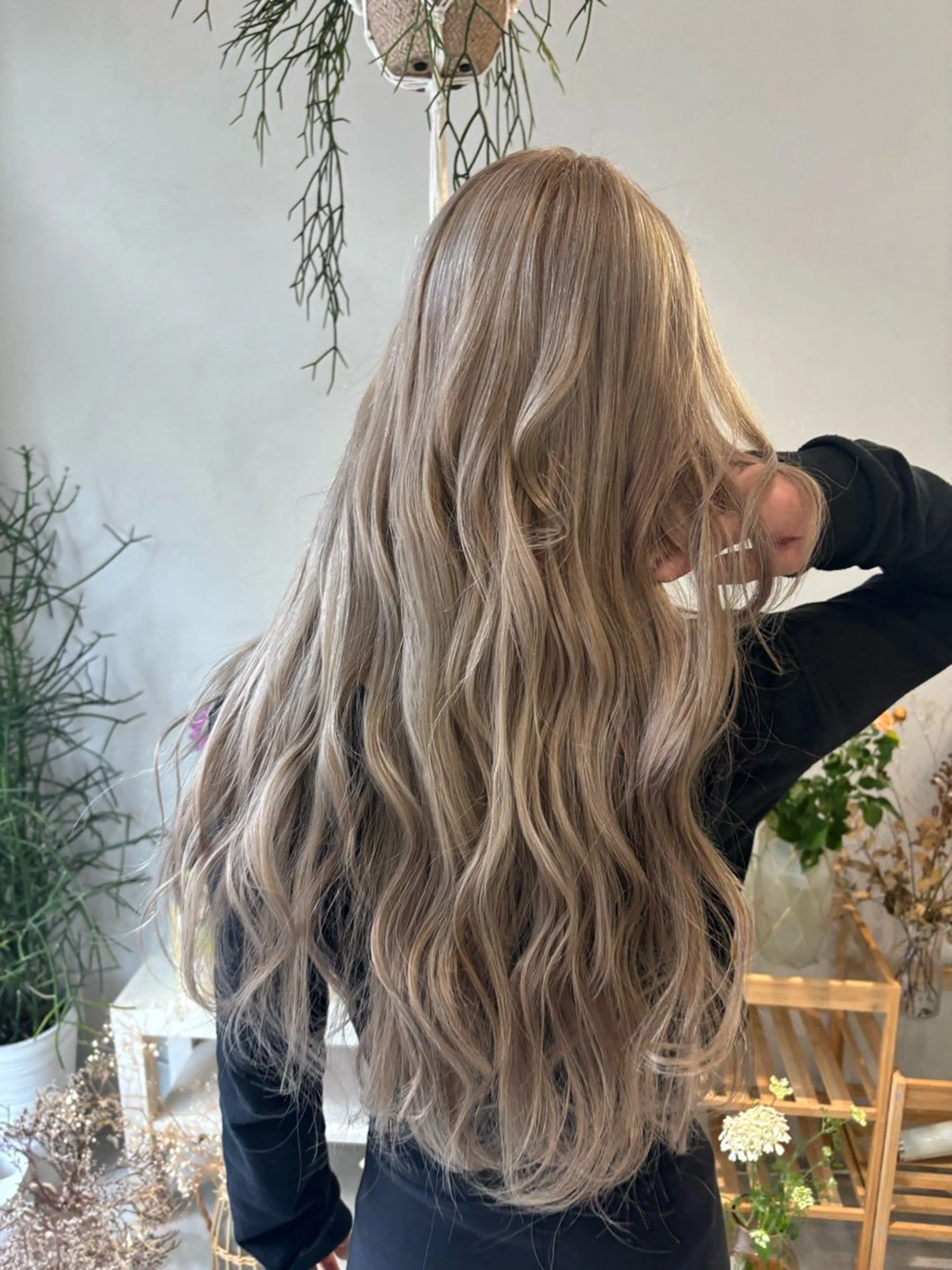 ロング カラー ヘアカラー 🌷花屋併設サロン 荘司まゆり🌷のヘアスタイル