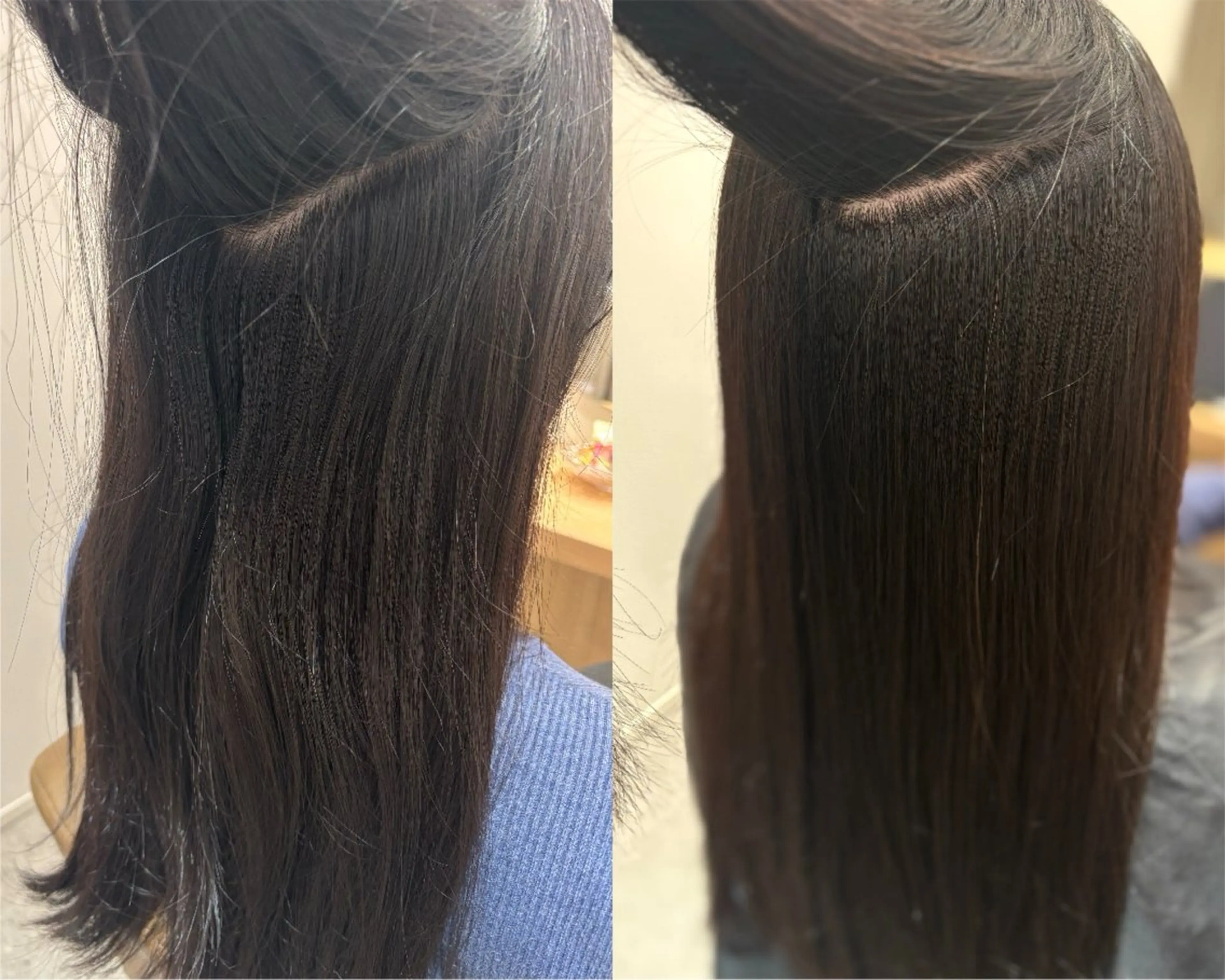 ロング 縮毛矯正 トリートメント 髪質改善サロン/片山 莉那のヘアスタイル