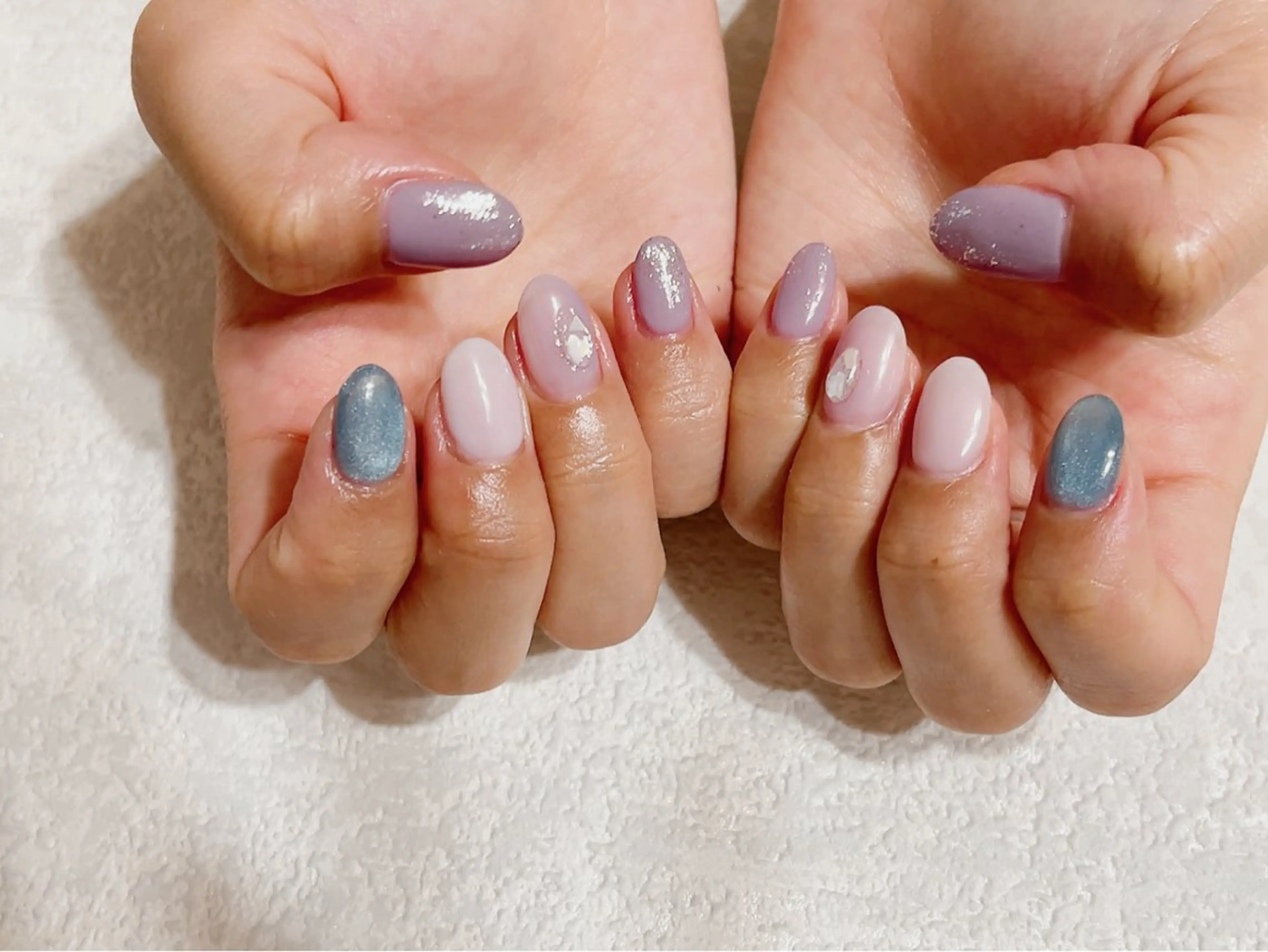 ネイル ジェルネイル メンズネイル パラジェル 夏ネイル ワンホンネイル ハンドネイル kikinail 溝の口のネイルデザイン