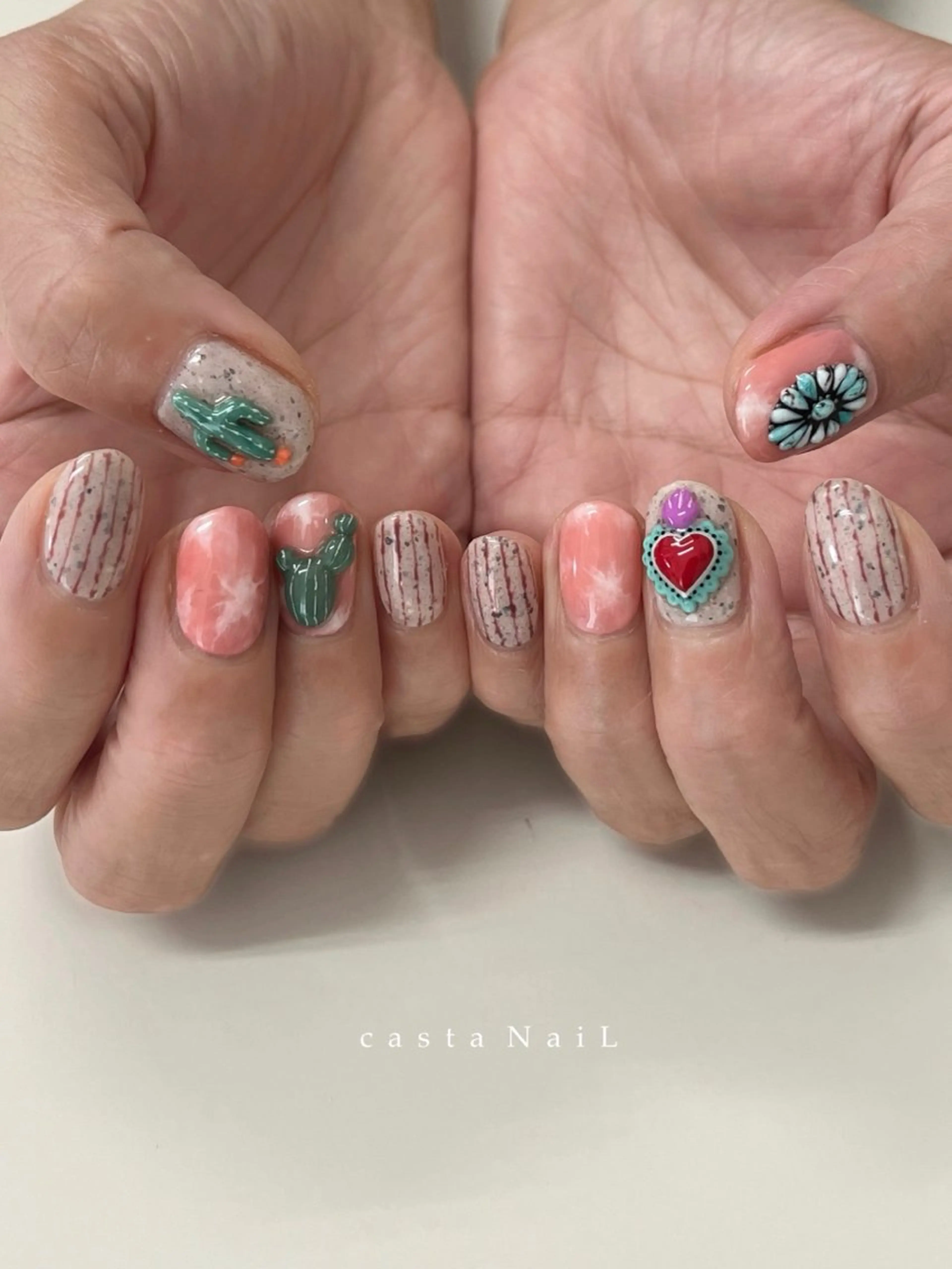 ネイル c a s t a N a i Lのネイルデザイン