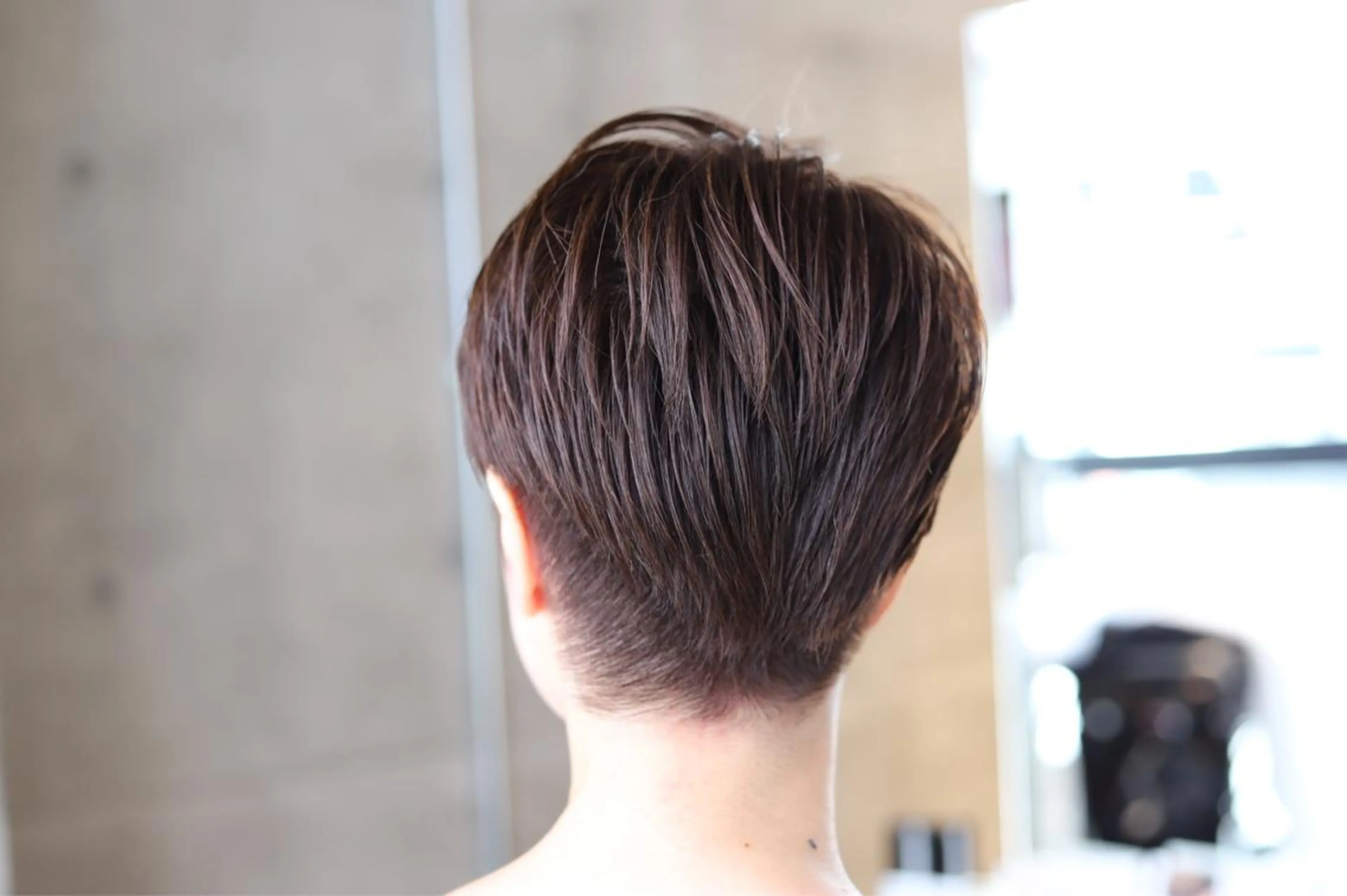 ショート カラー ベリーショート グレージュ ショートヘア アドミラルYoshi oのヘアスタイル