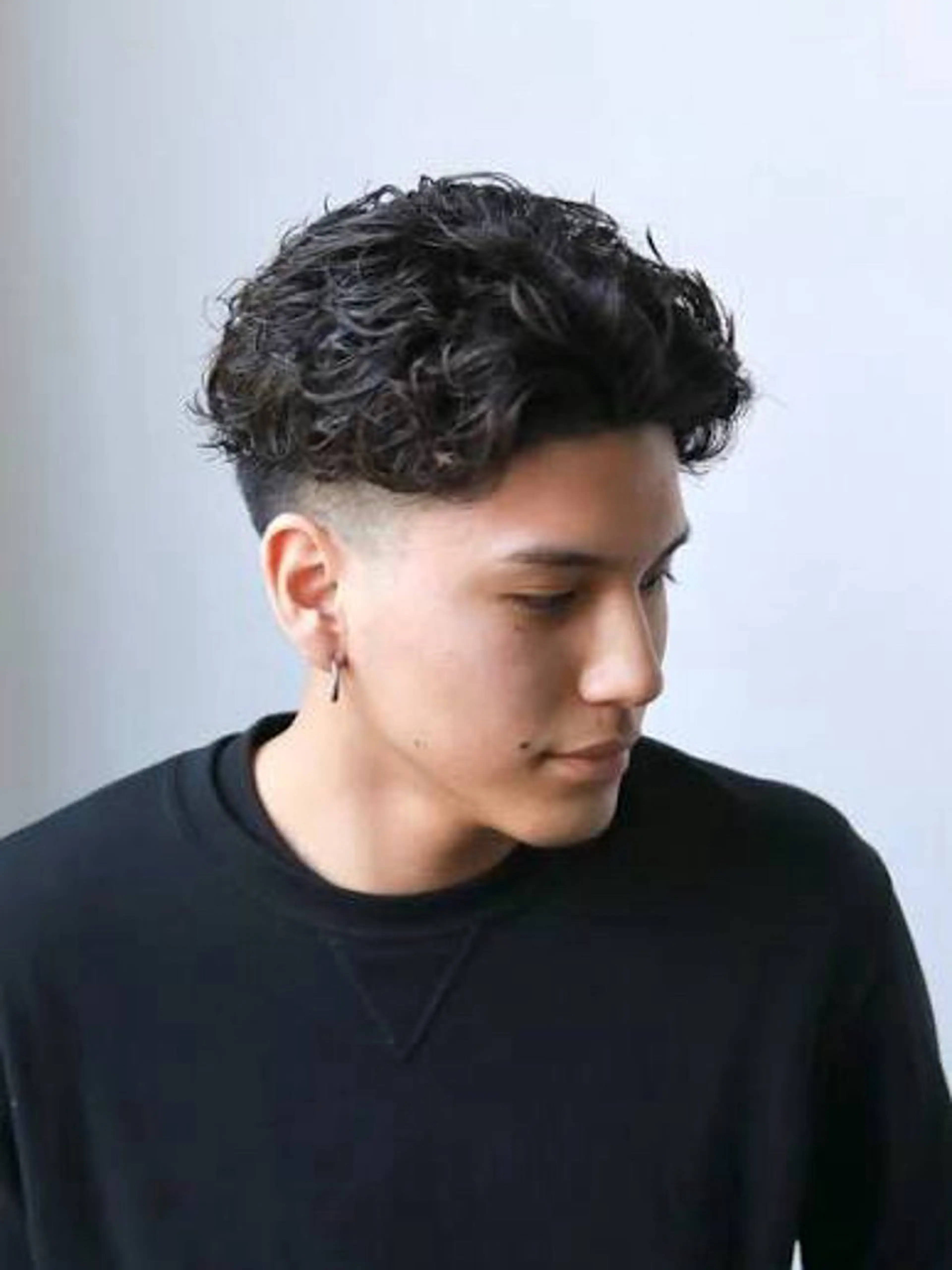 パーマ ヘアアレンジ メンズ カット パーマ Jr.スタイリスト エシカル🌱松原大将のヘアスタイル