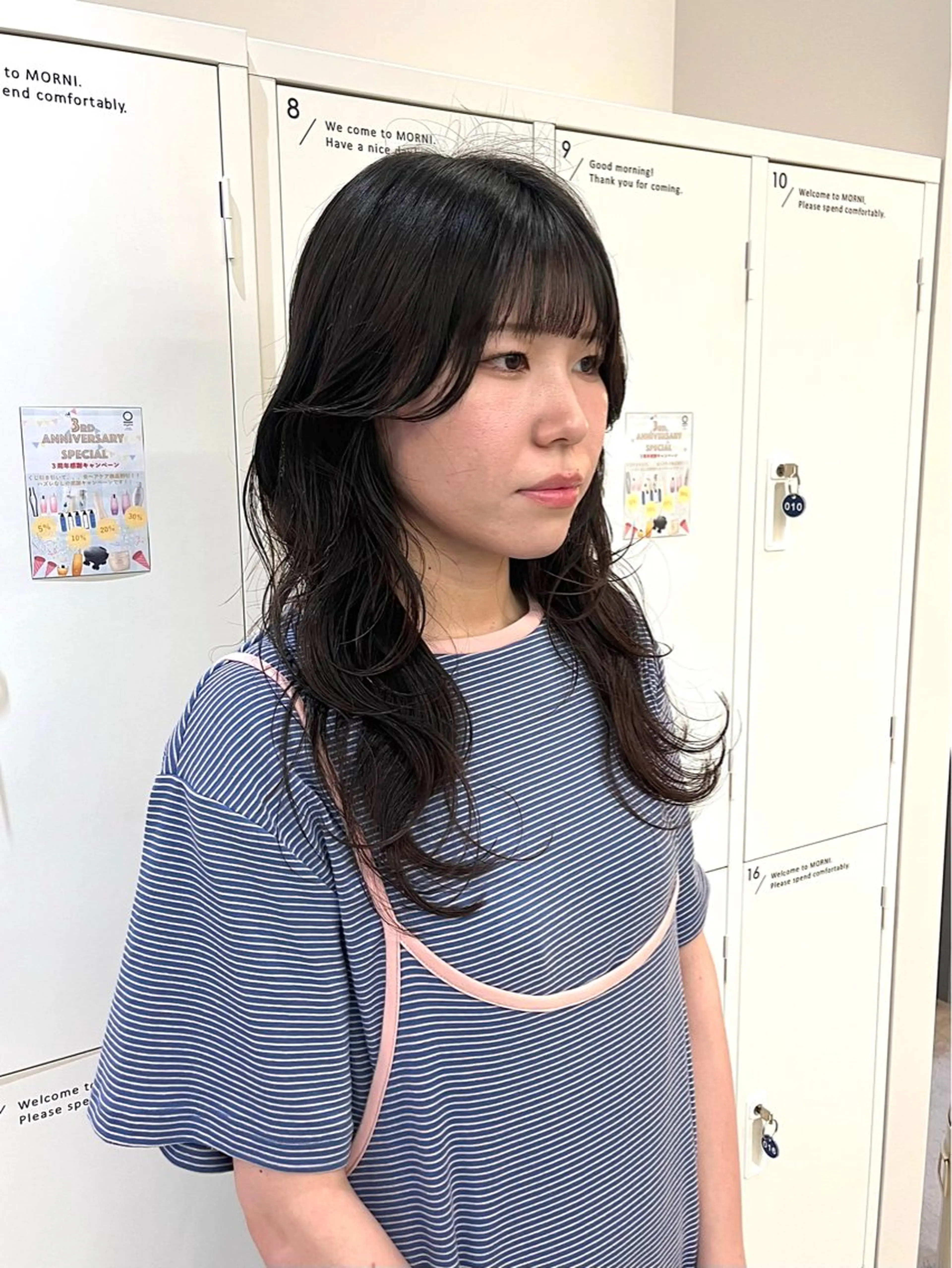 ロング レイヤーカット 神原 茉依🩰🪩のヘアスタイル