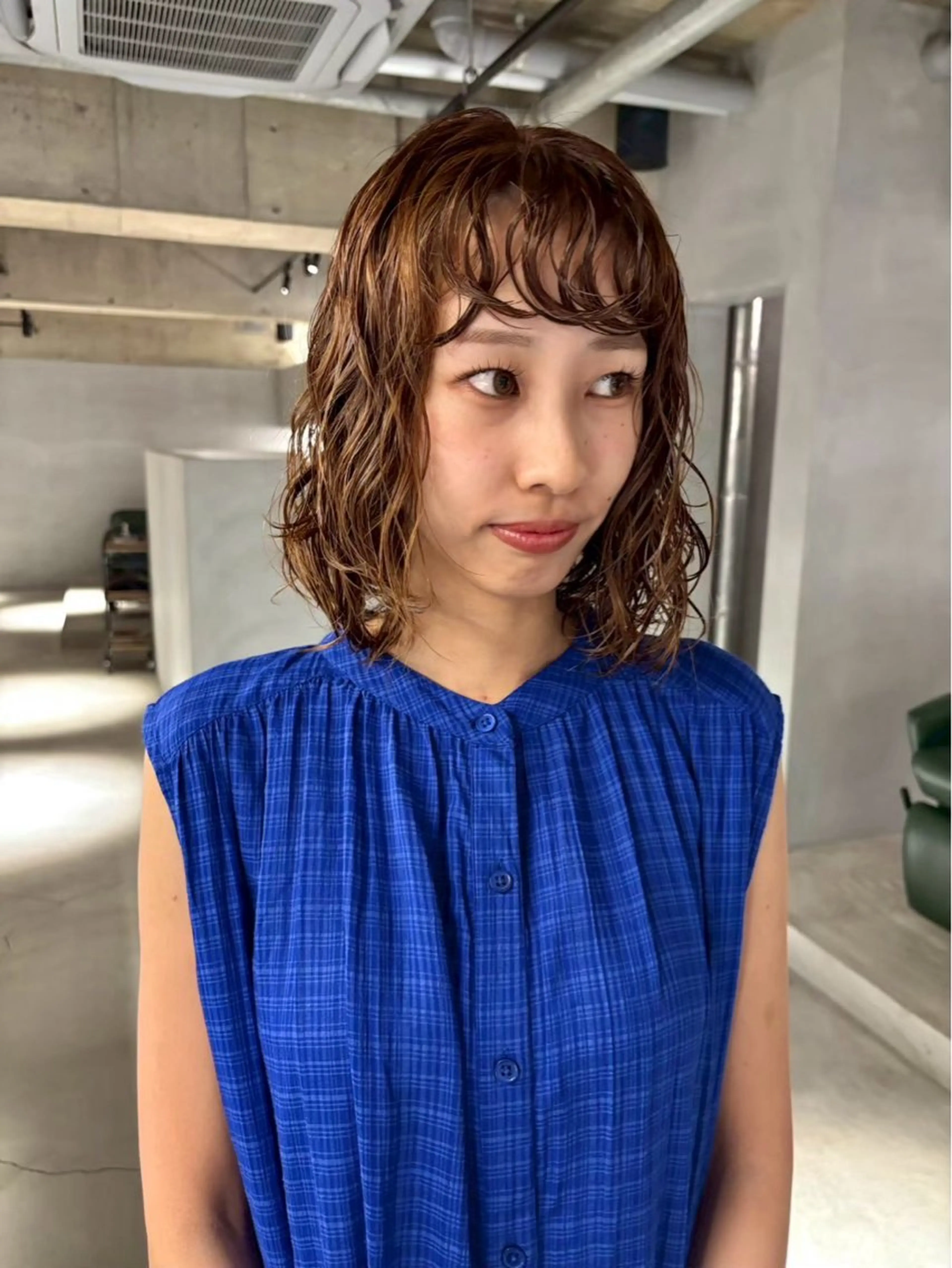 パーマ 中村 衣里のヘアスタイル