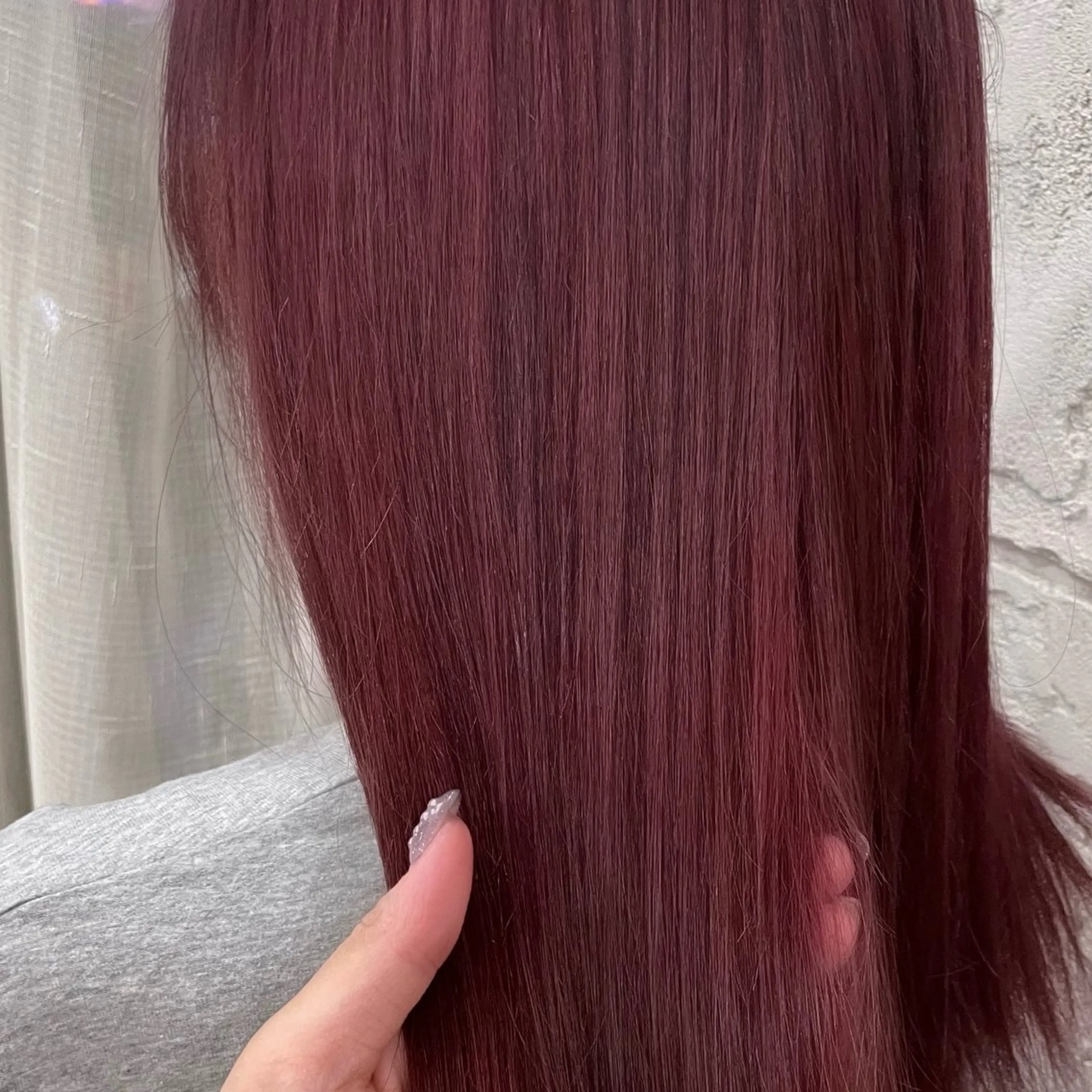 セミロング girly hair 💗SHINO💗のヘアスタイル