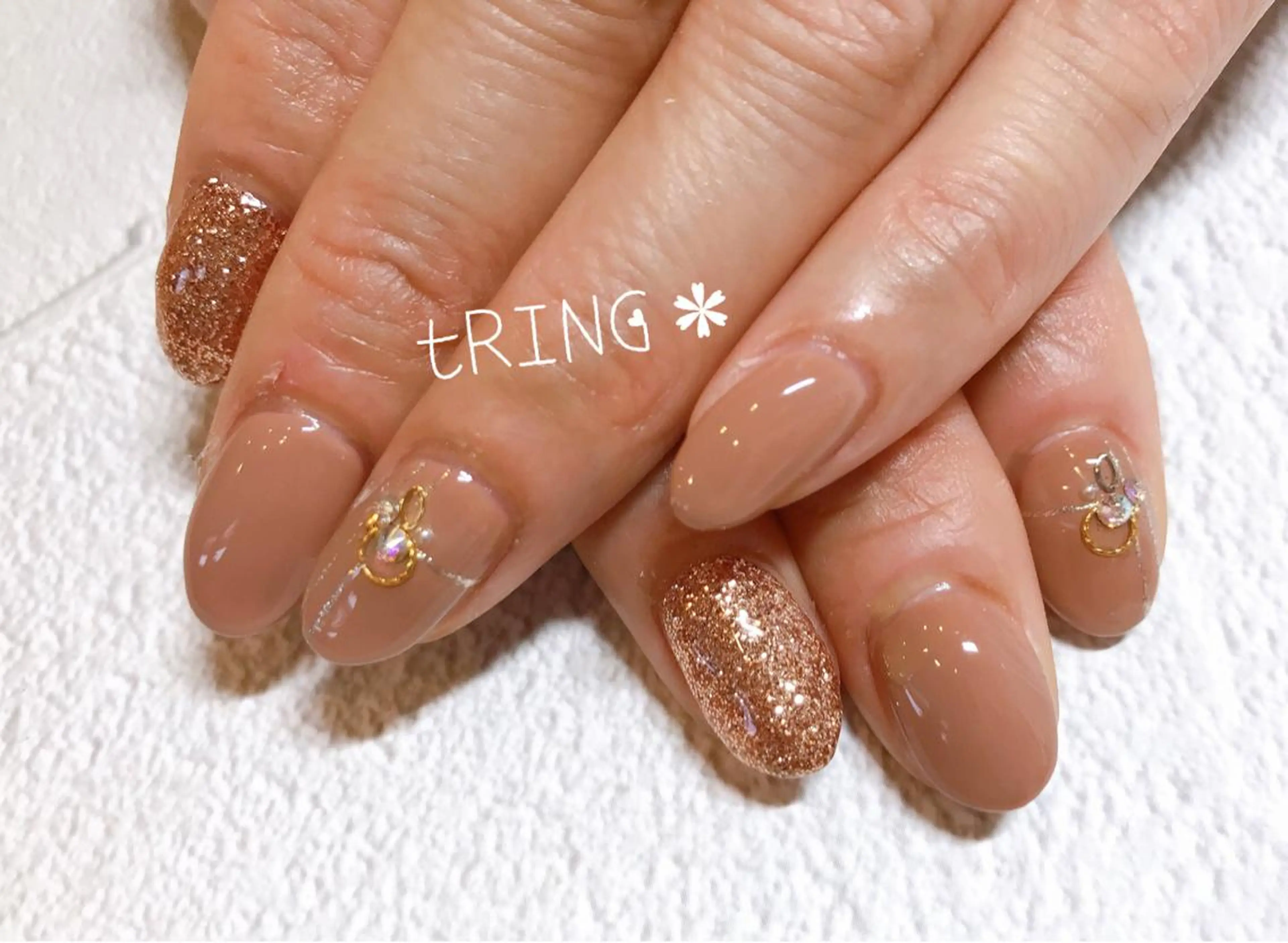 ネイル アートネイル ハンドネイル tRING＊ しいの木台のネイルデザイン