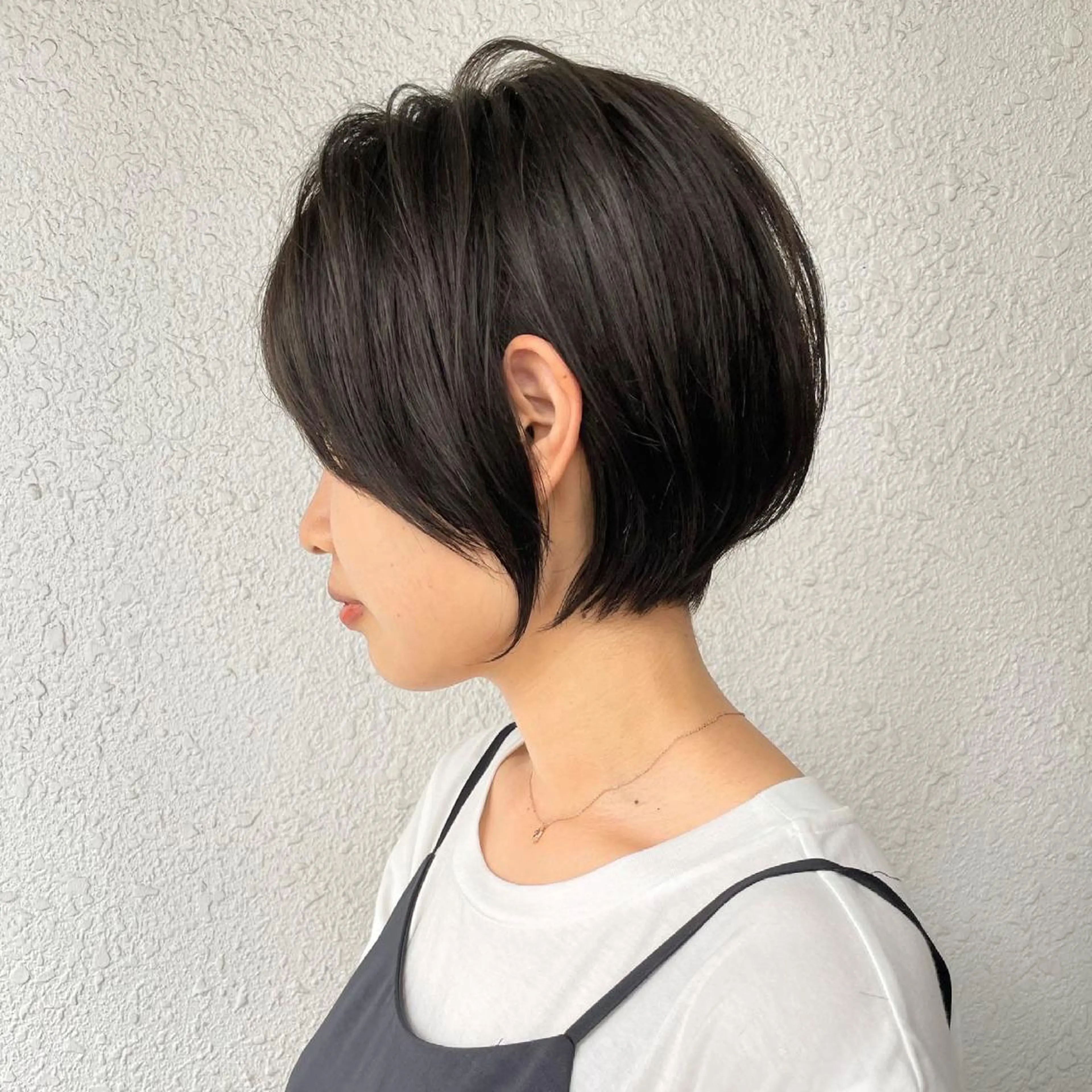 ショート カット ヘアカラー トリートメント 縮毛/ショート/ ボブ/レイヤー/小原のヘアスタイル