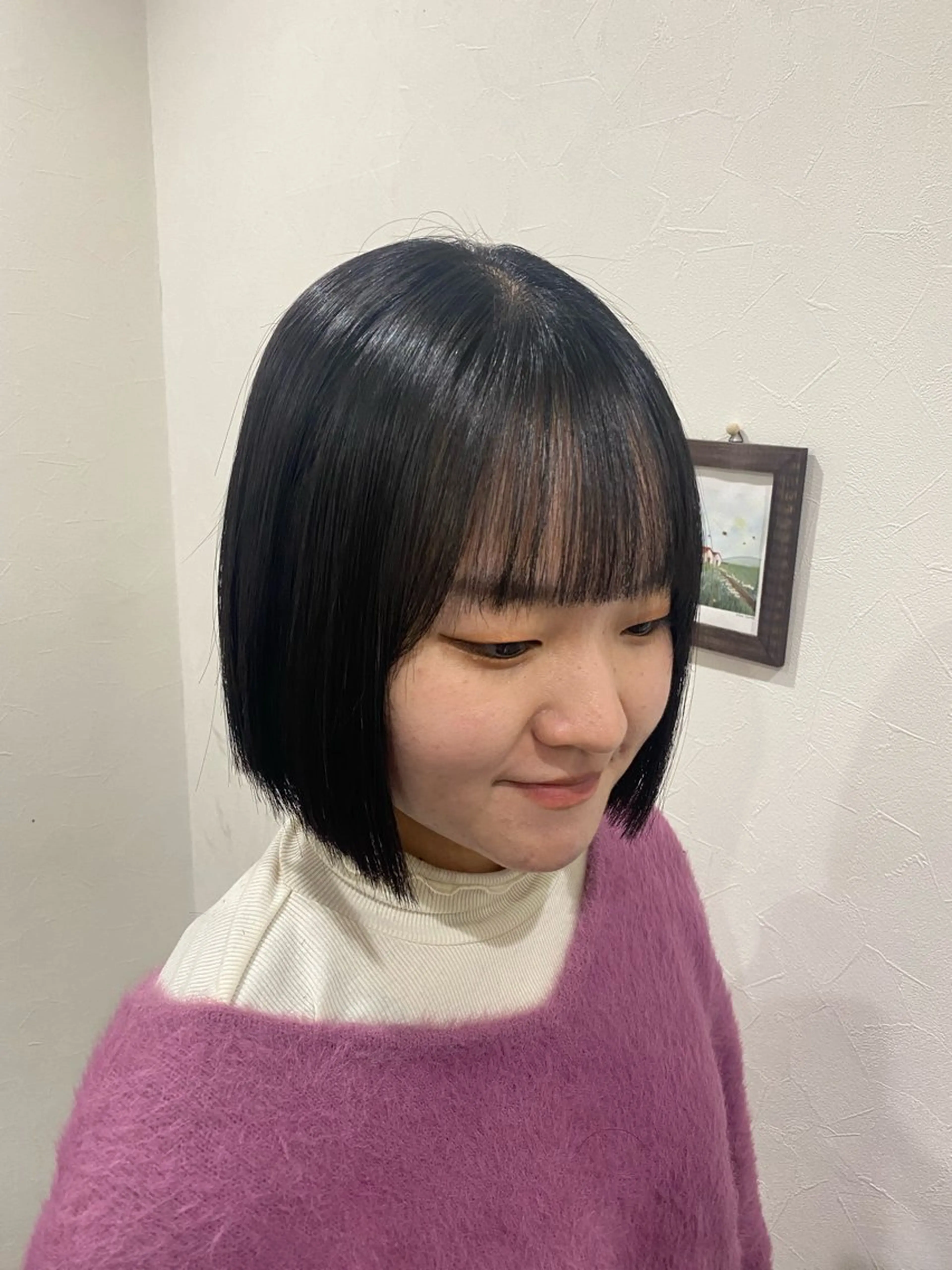 ショート ボブ ショートヘア カット 縮毛矯正 髪質改善サロン 梅田/ヨナミネのヘアスタイル
