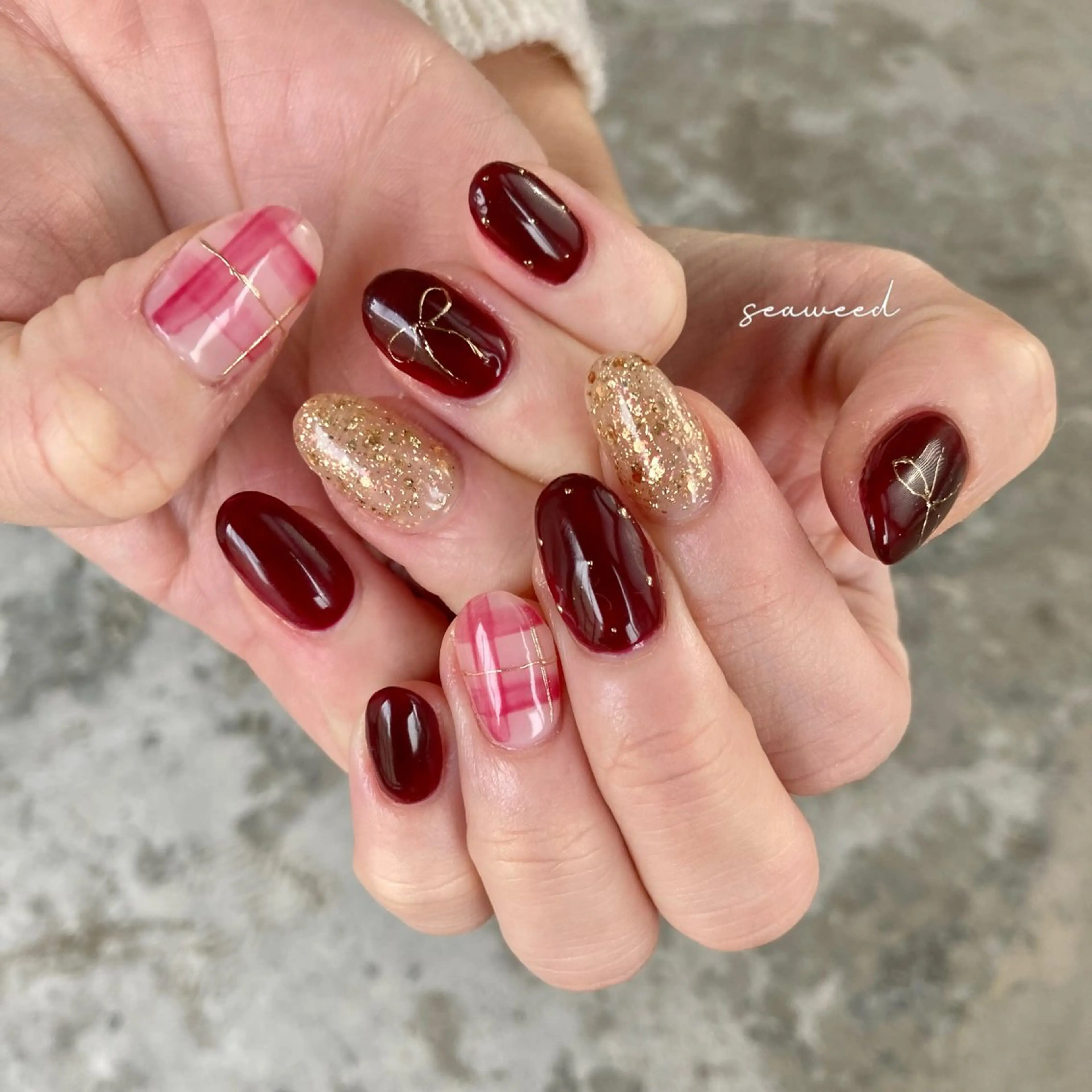 ネイル seaweed nailのネイルデザイン