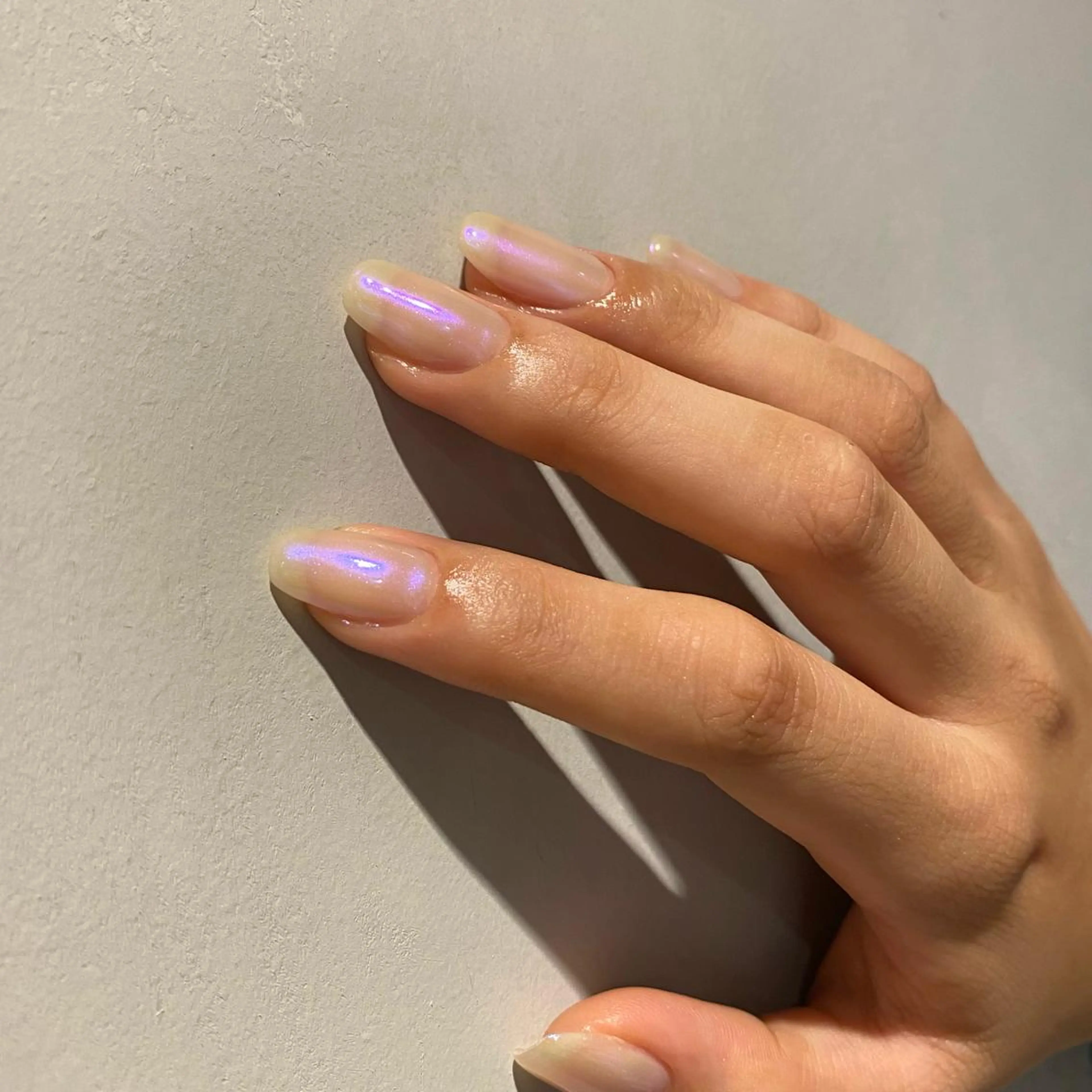 ネイル オーロラネイル ハンドネイル RINO AMANE nailのネイルデザイン