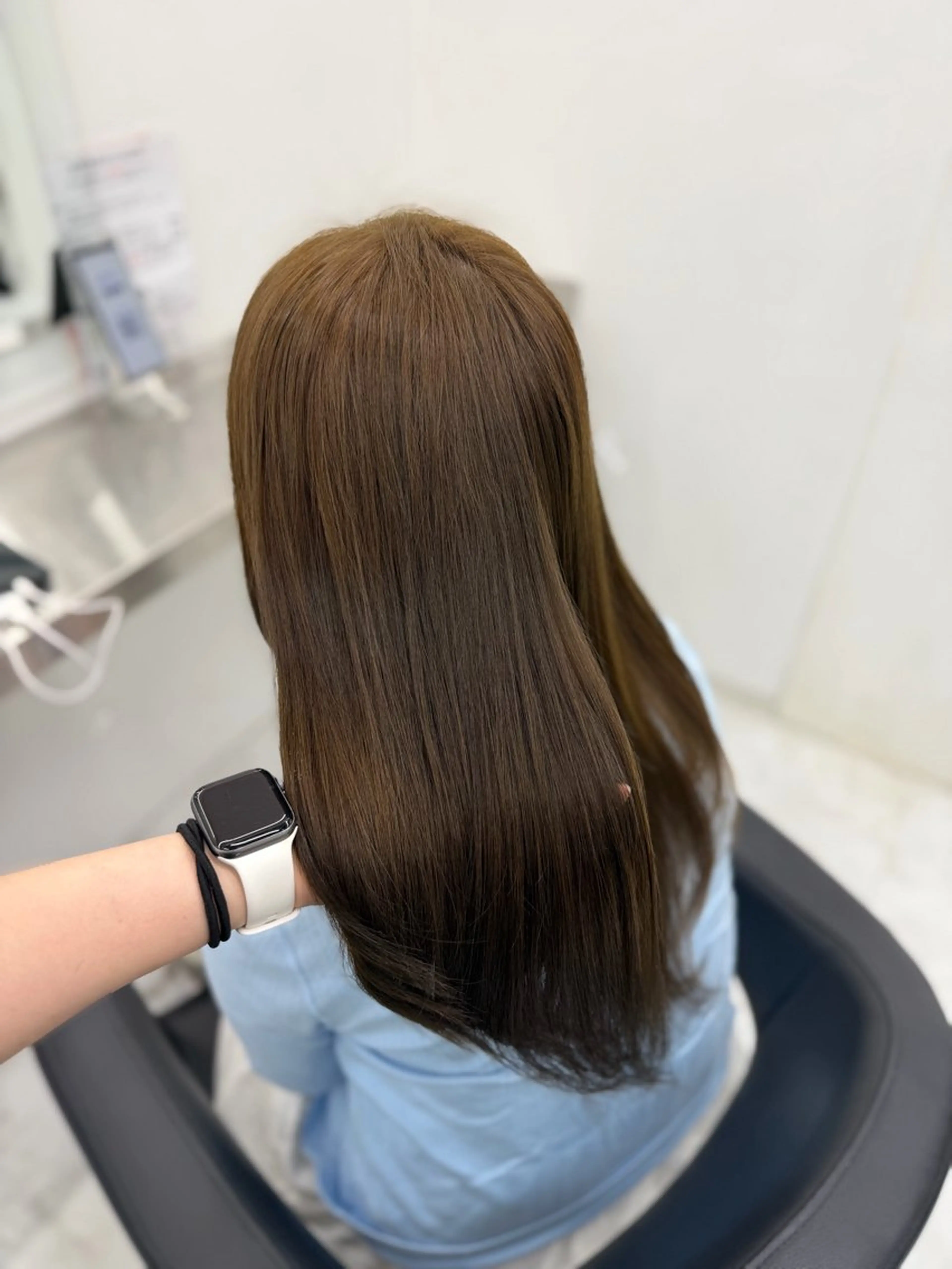 カラー ヘアカラー トリートメント 透明感ベージュ🎀 Anju/渋谷🎀のヘアスタイル