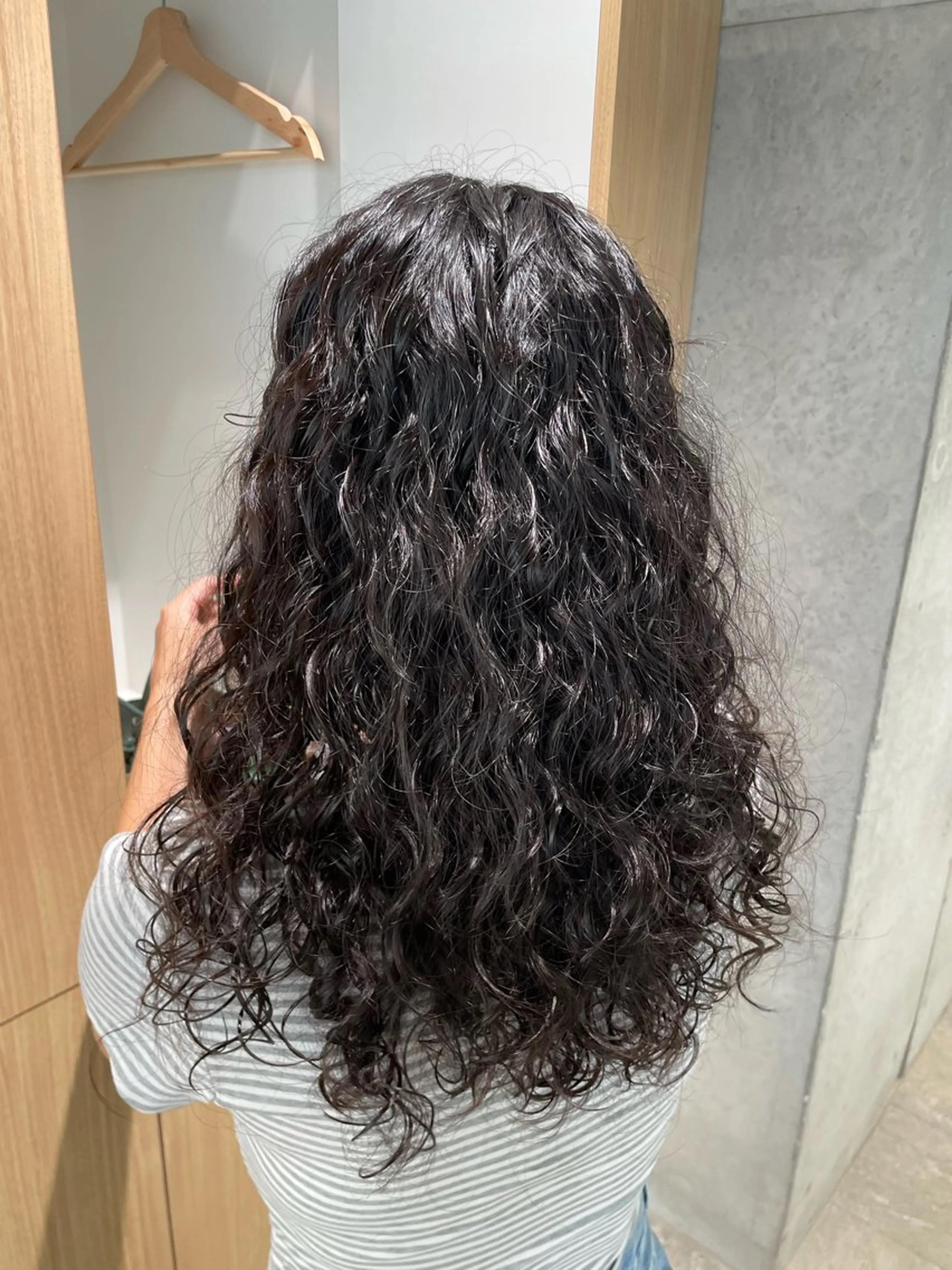 ロング パーマ カット パーマ トリートメント Toiro 横浜所属・🎀レイヤー/パーマ カラー/ai🎀のヘアスタイル