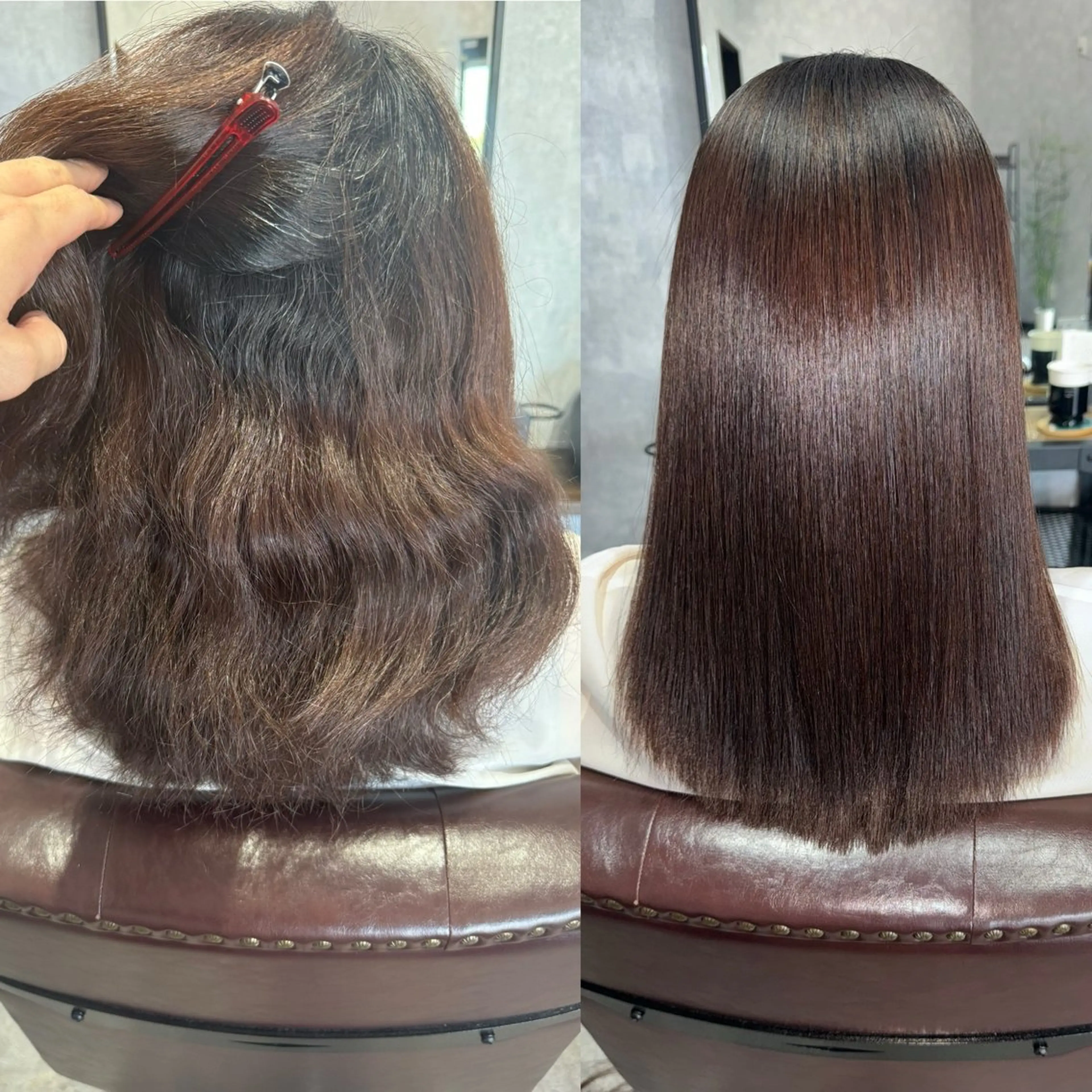 セミロング 髪質改善 堀越一弘 髪質改善ヘアケア特化のヘアスタイル