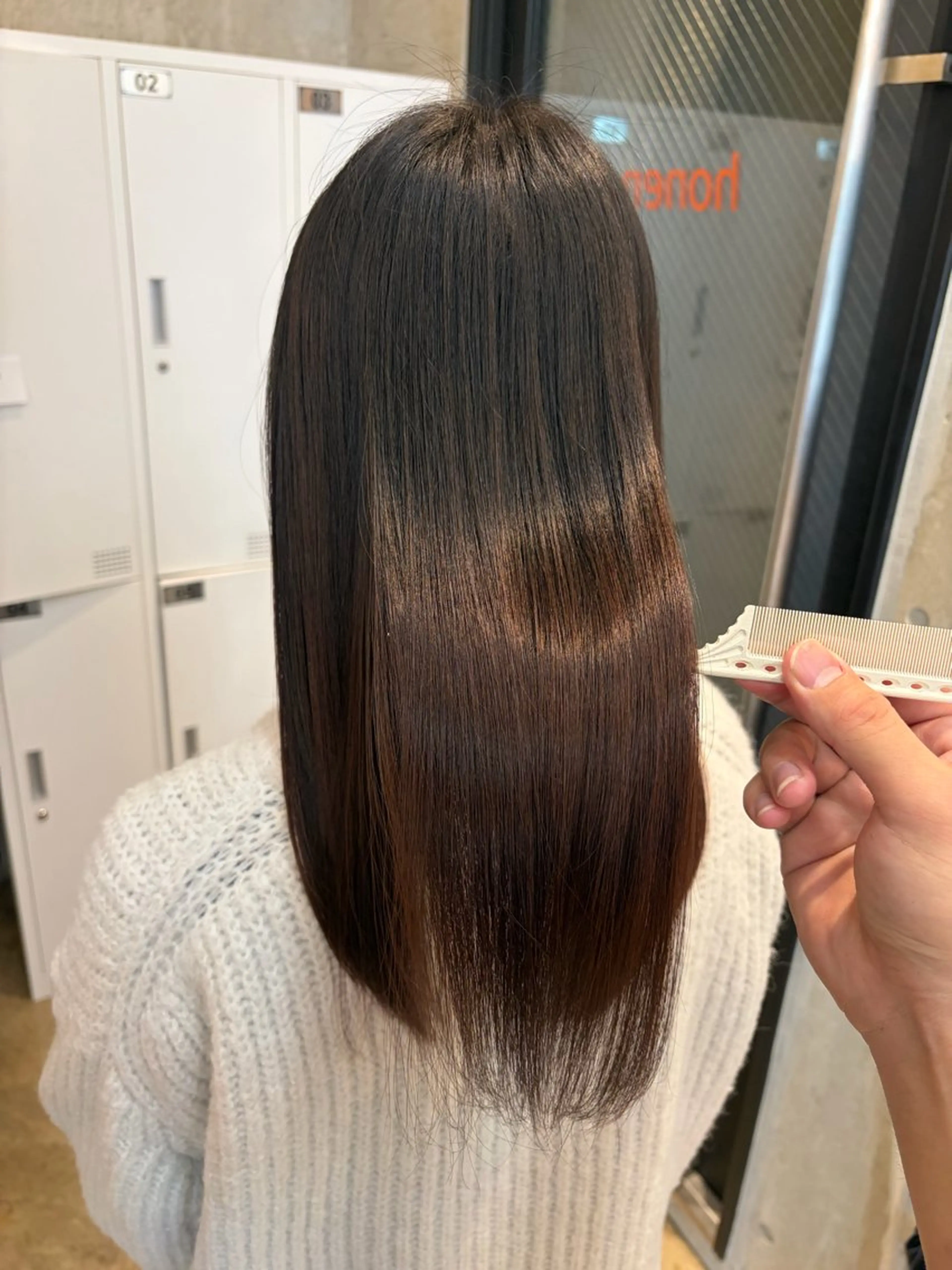 セミロング トリートメント カット ヘアカラー トリートメント KOUSUKE /レイヤーカットのヘアスタイル