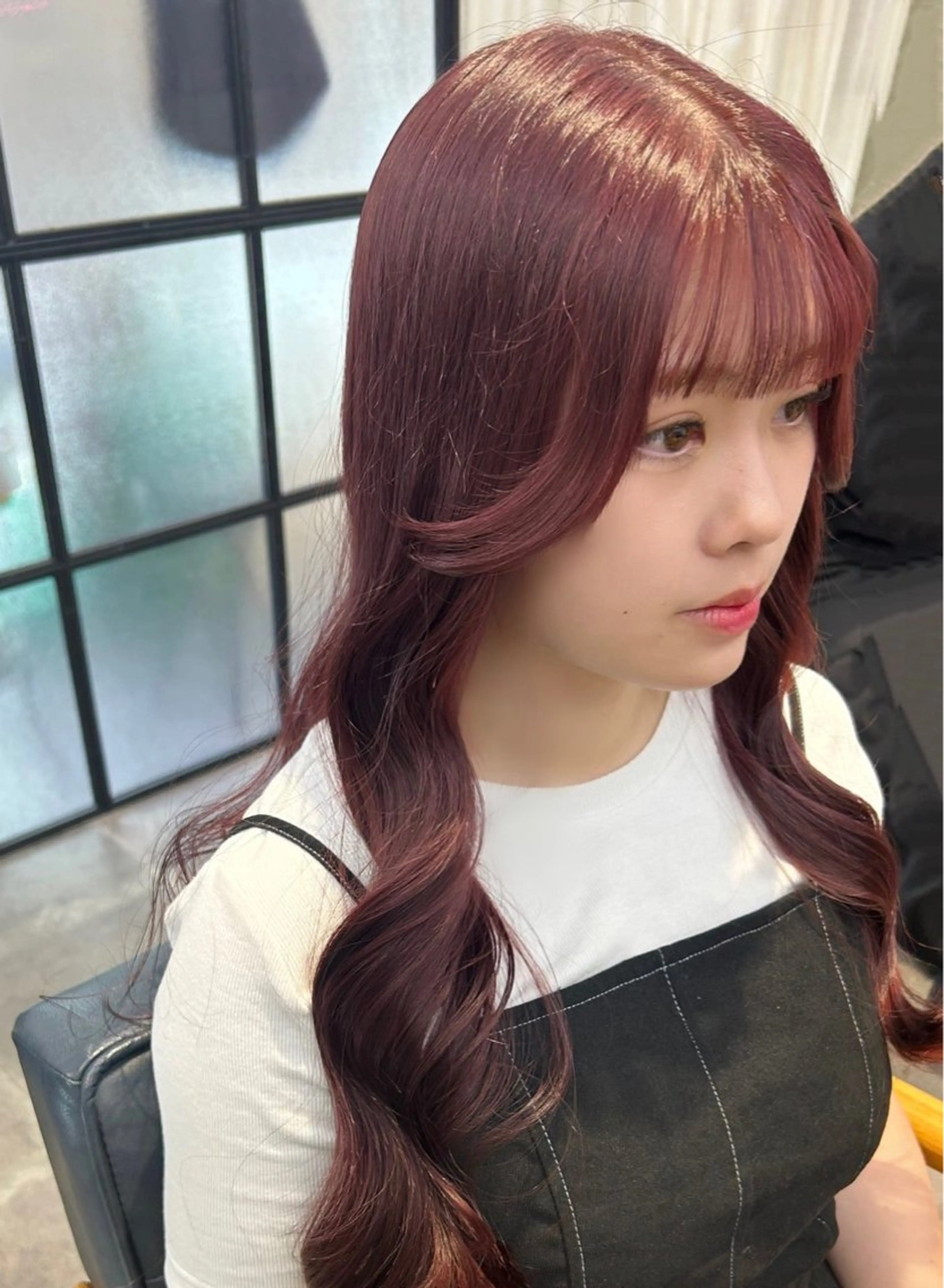 ロング カラー newi梅田🫧韓国 ヘア🫧sakiのヘアスタイル