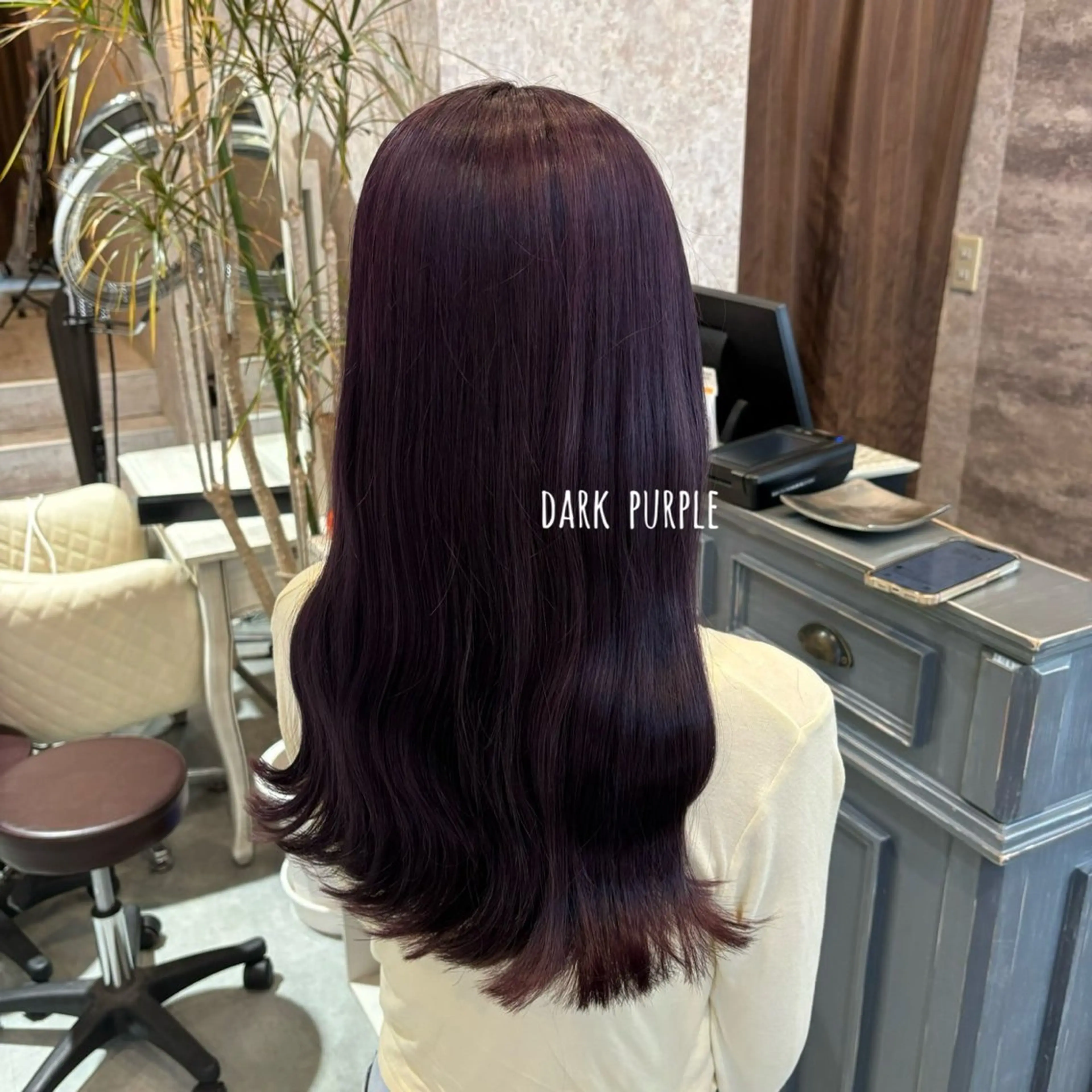 セミロング カラー ベージュカラー ブリーチ ブルーカラー ダブルカラー グラデーションカラー 🫟Blanco🫟 Color&Careのヘアスタイル