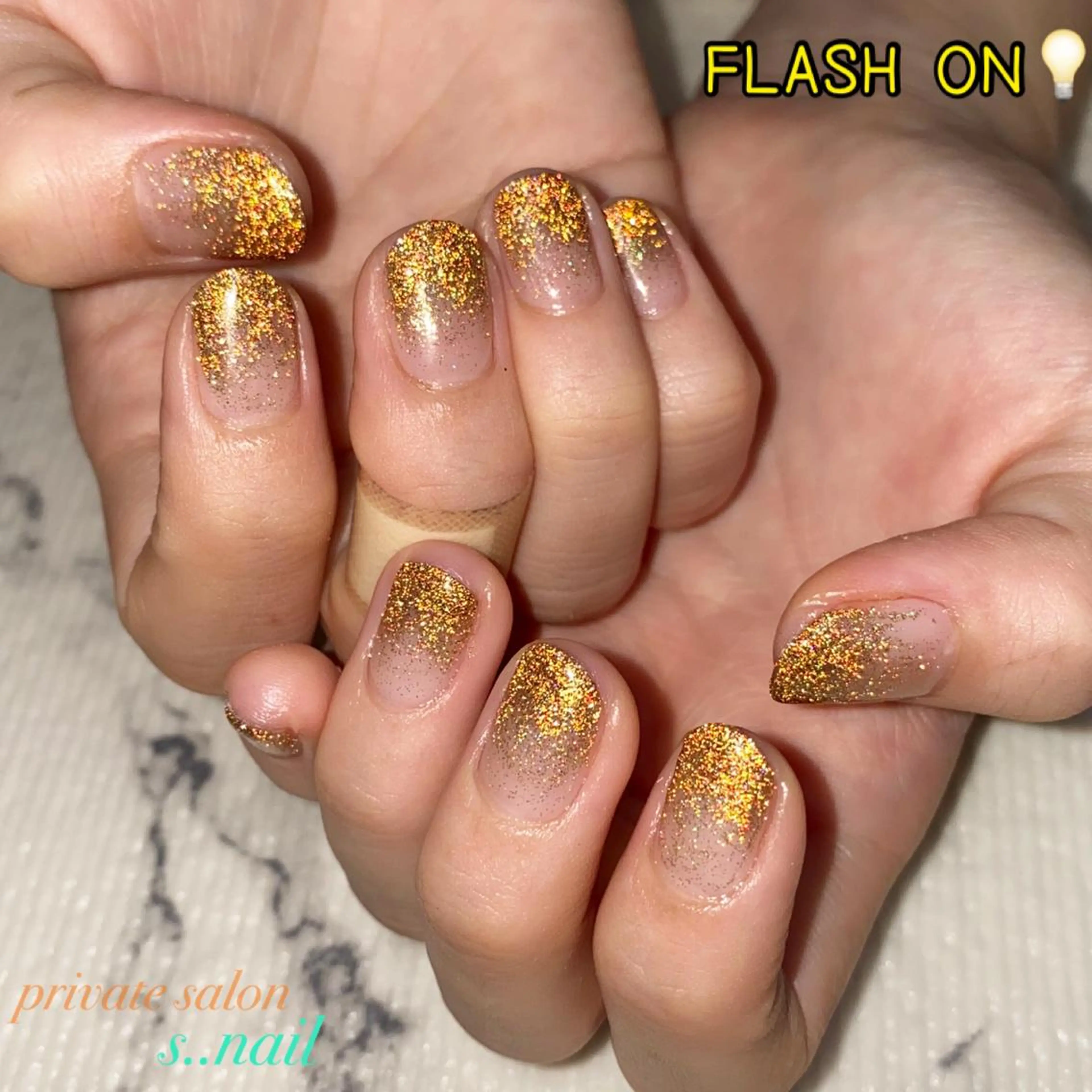 ネイル フラッシュネイル ハンドネイル フットネイル s..nail / MORITAのネイルデザイン