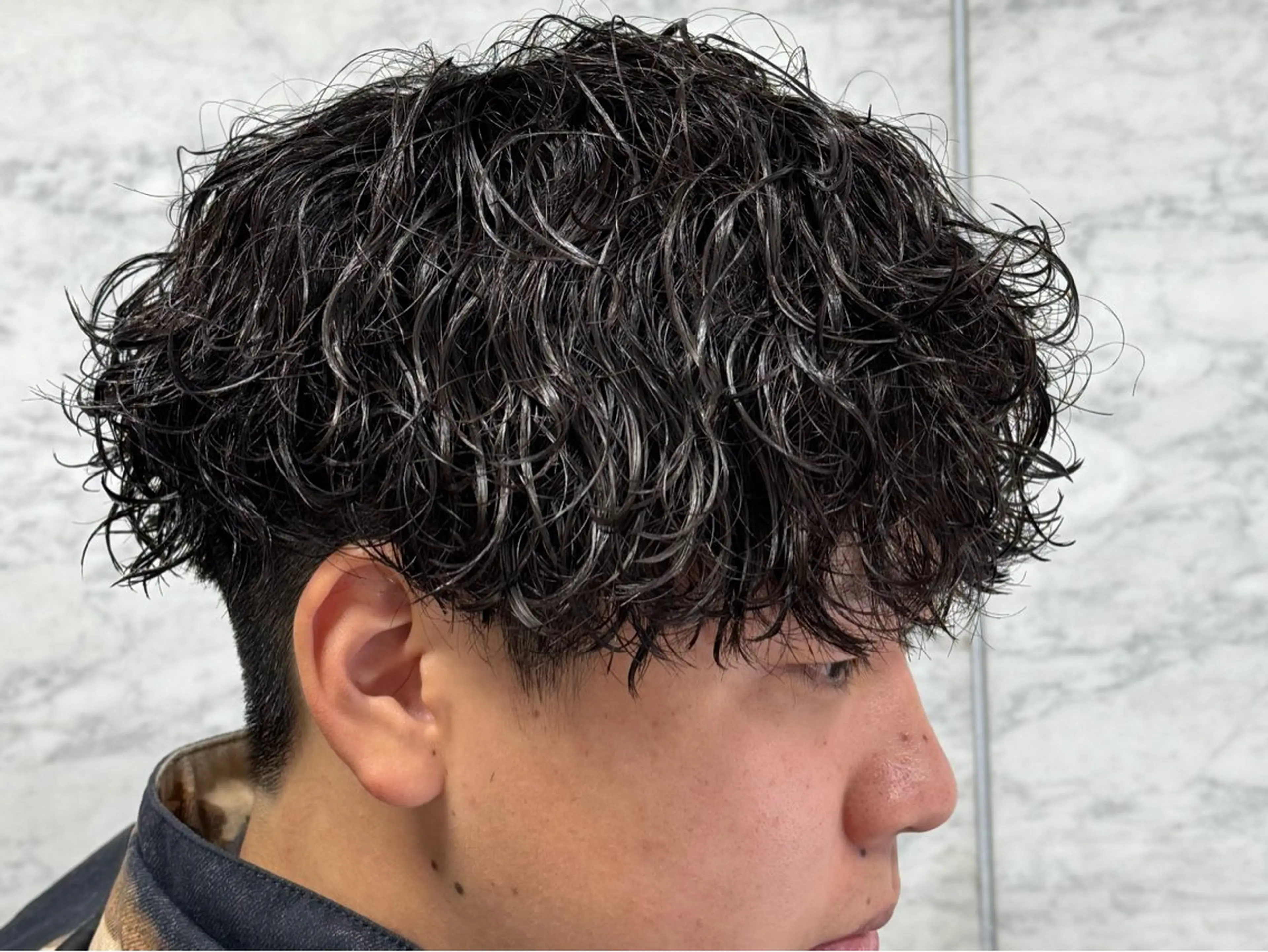 パーマ メンズ パーマ／京都駅 ／メンズ/藤井　翔のヘアスタイル