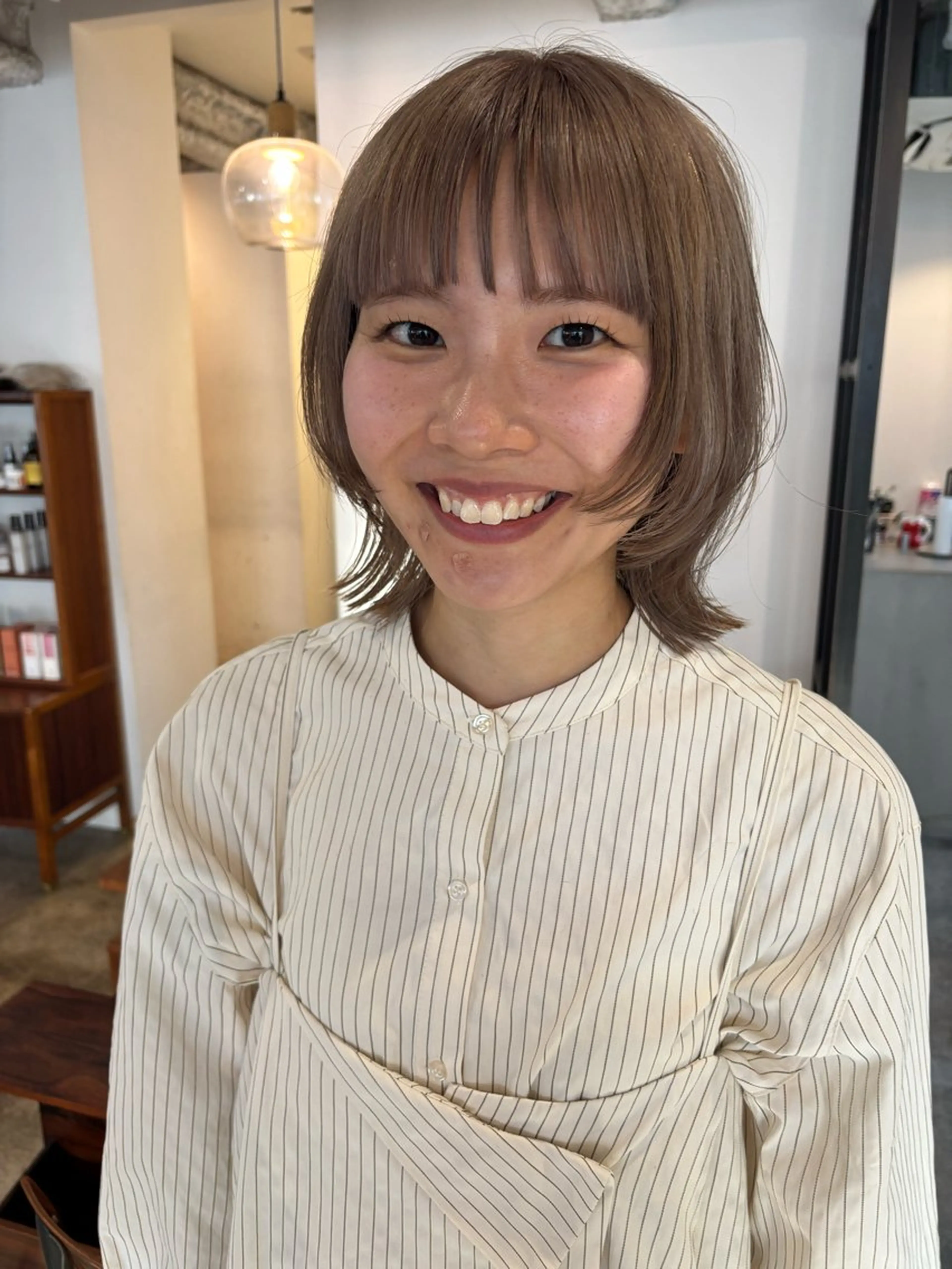 ショート カラー カット ヘアカラー トリートメント Hayashi Shioriのヘアスタイル