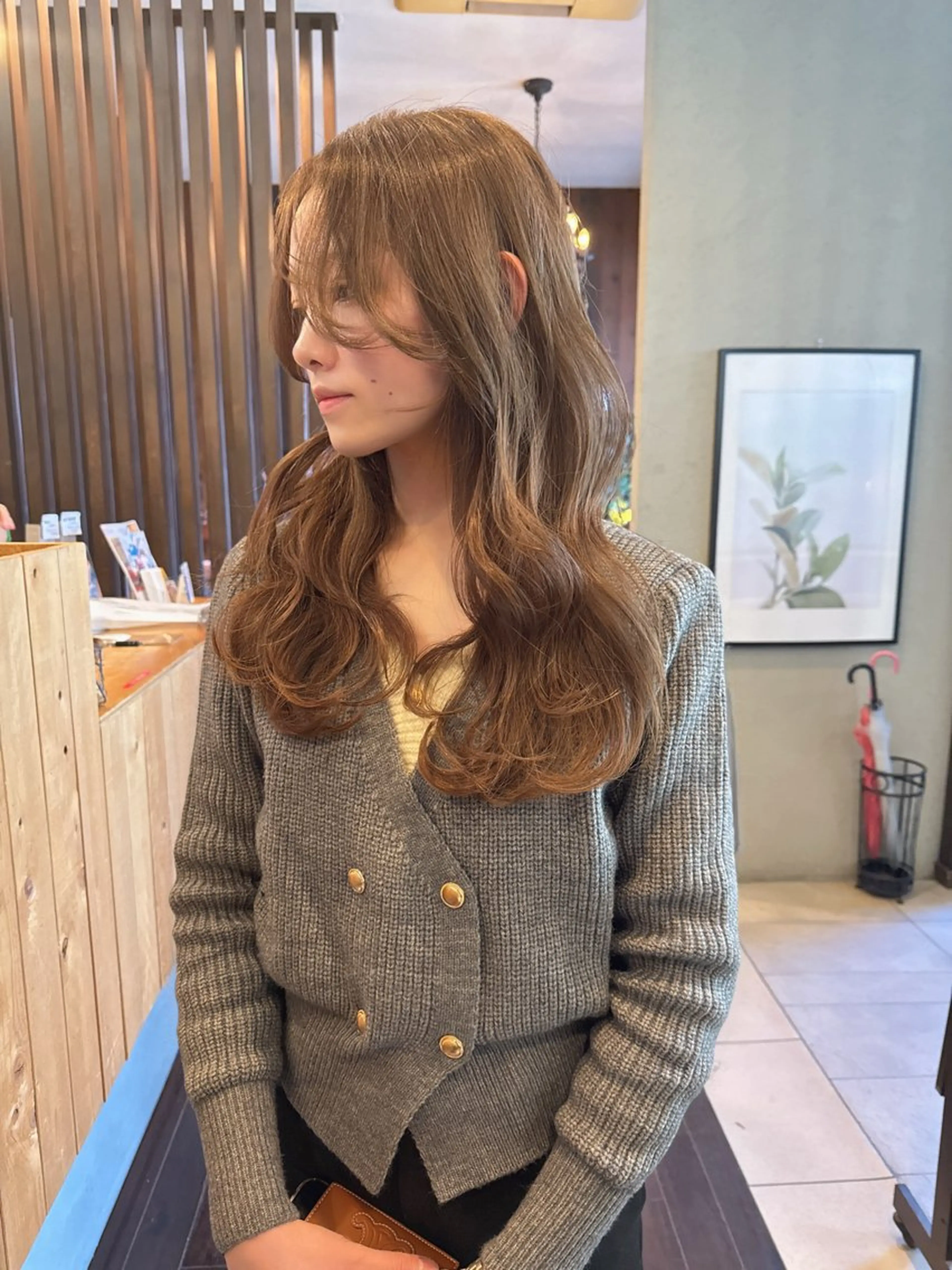 ロング カラー ヘアカラー 具志 正太のヘアスタイル