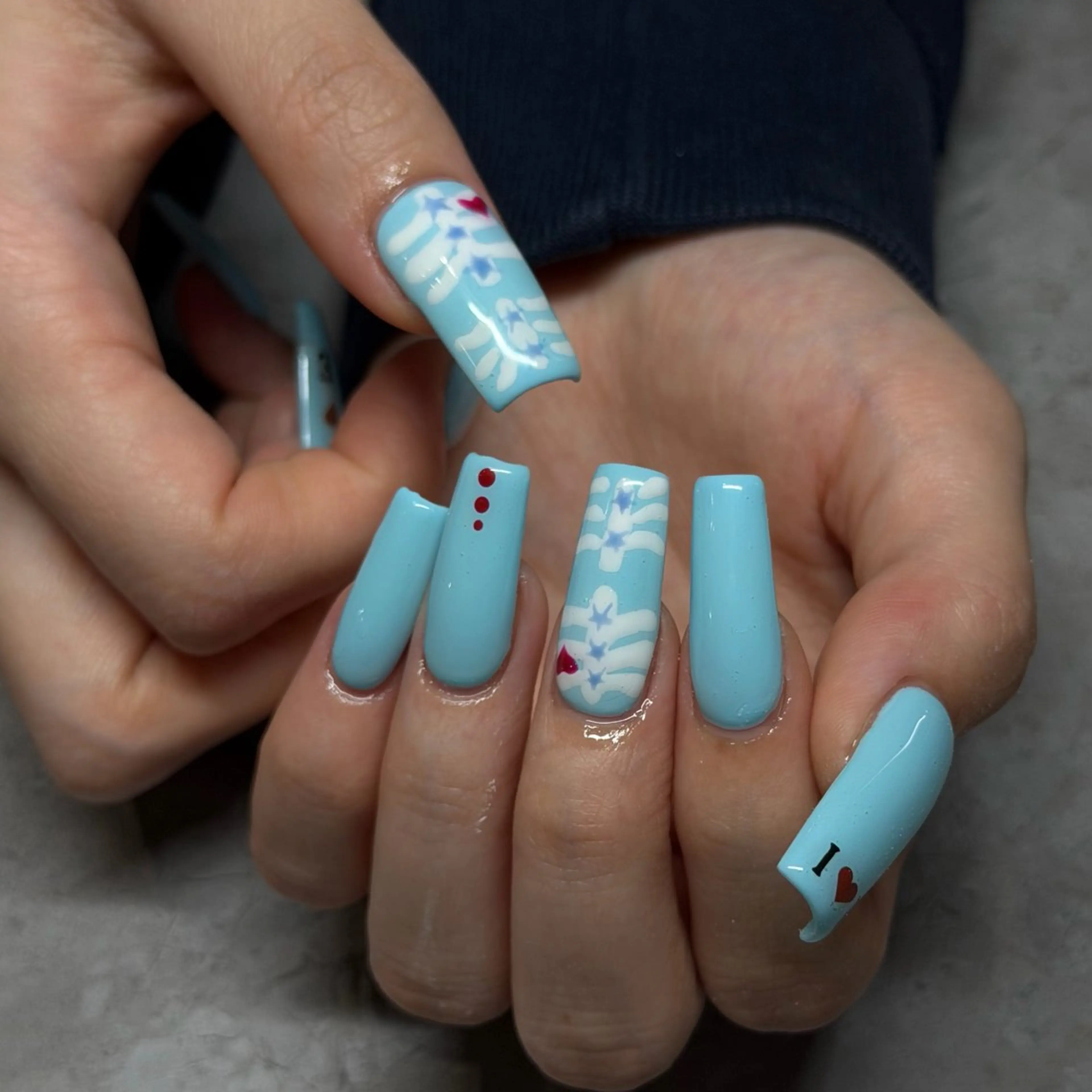 ネイル ハンドネイル IROHA NAIL Kurumi🪽🫧のネイルデザイン