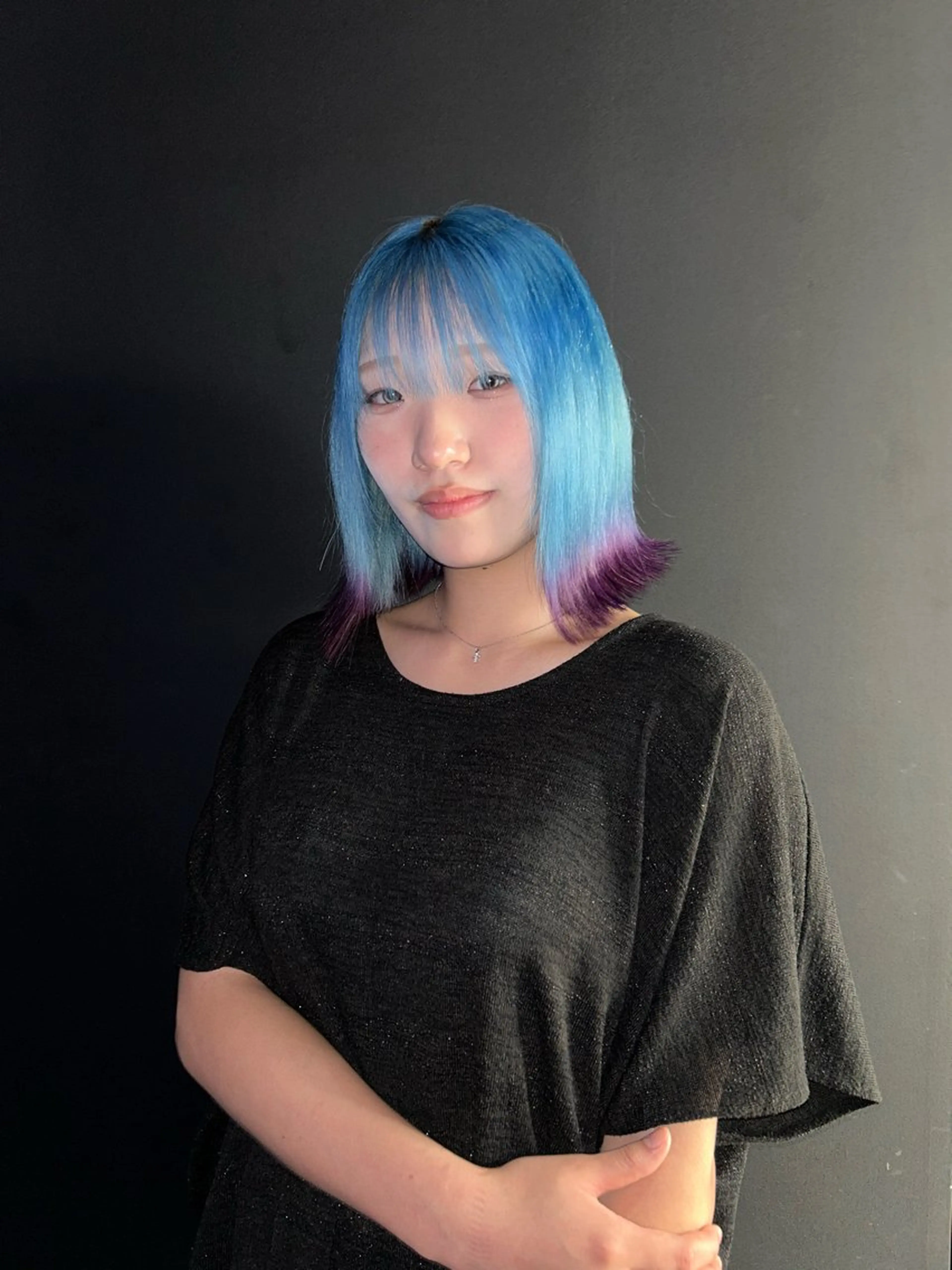 ミディアム 🎀ブリーチカラー 🎀なつのヘアスタイル