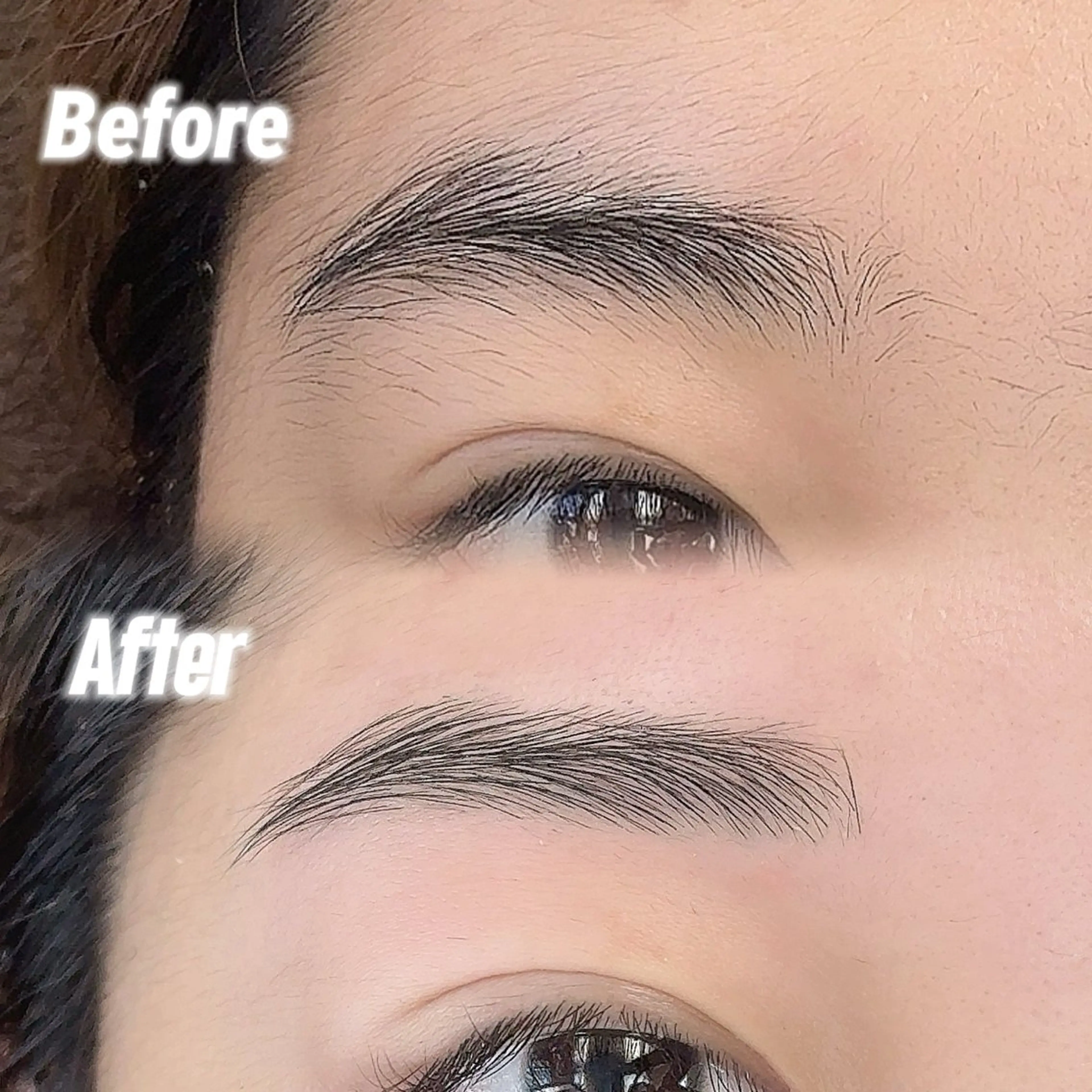 【 間引きメイクあり 】アイブロウワックス¥5500 ⇢ ¥4000の写真