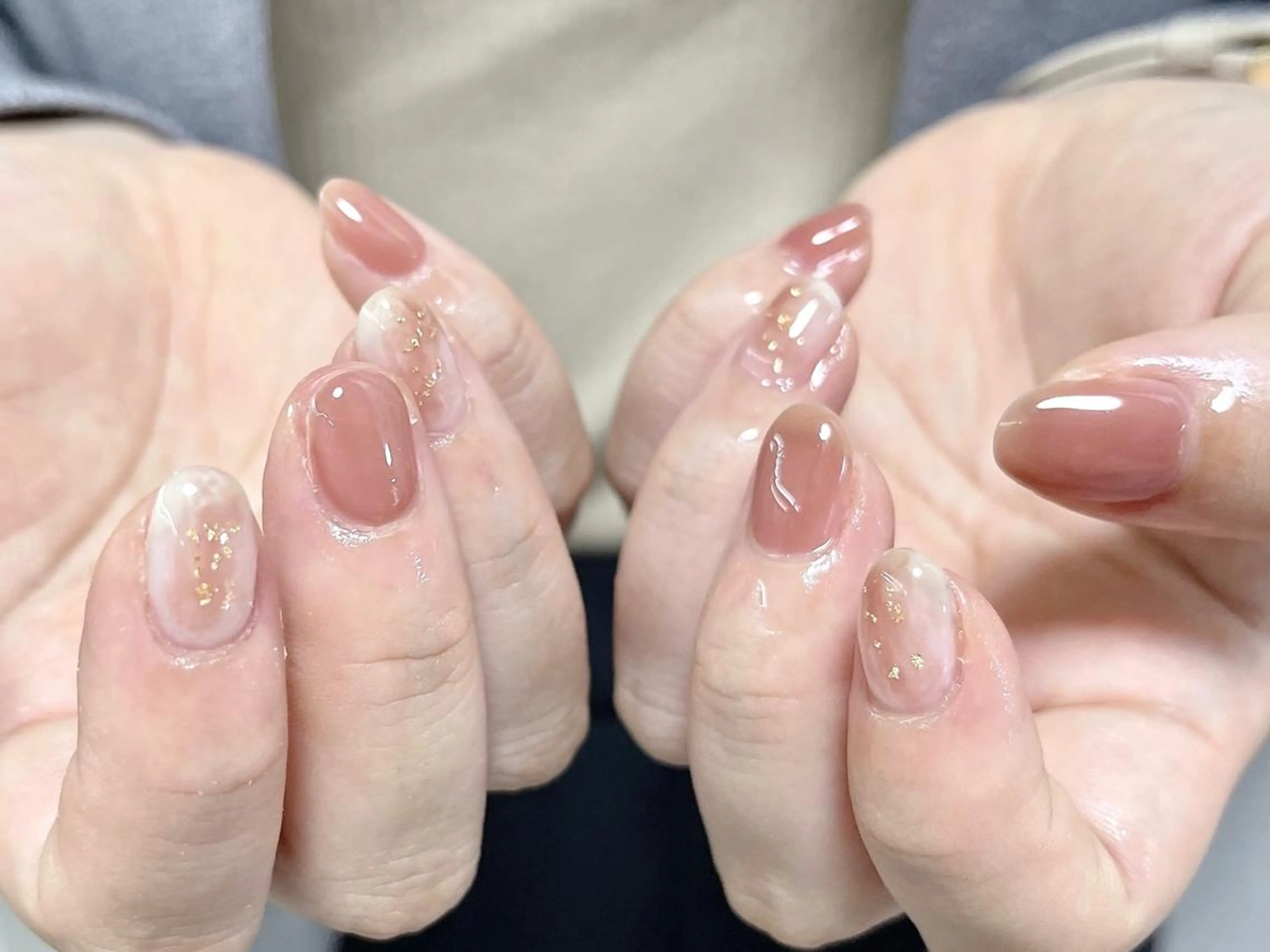 ネイル ハンドネイル na🎀🎀na ちゅるちゅるのネイルデザイン