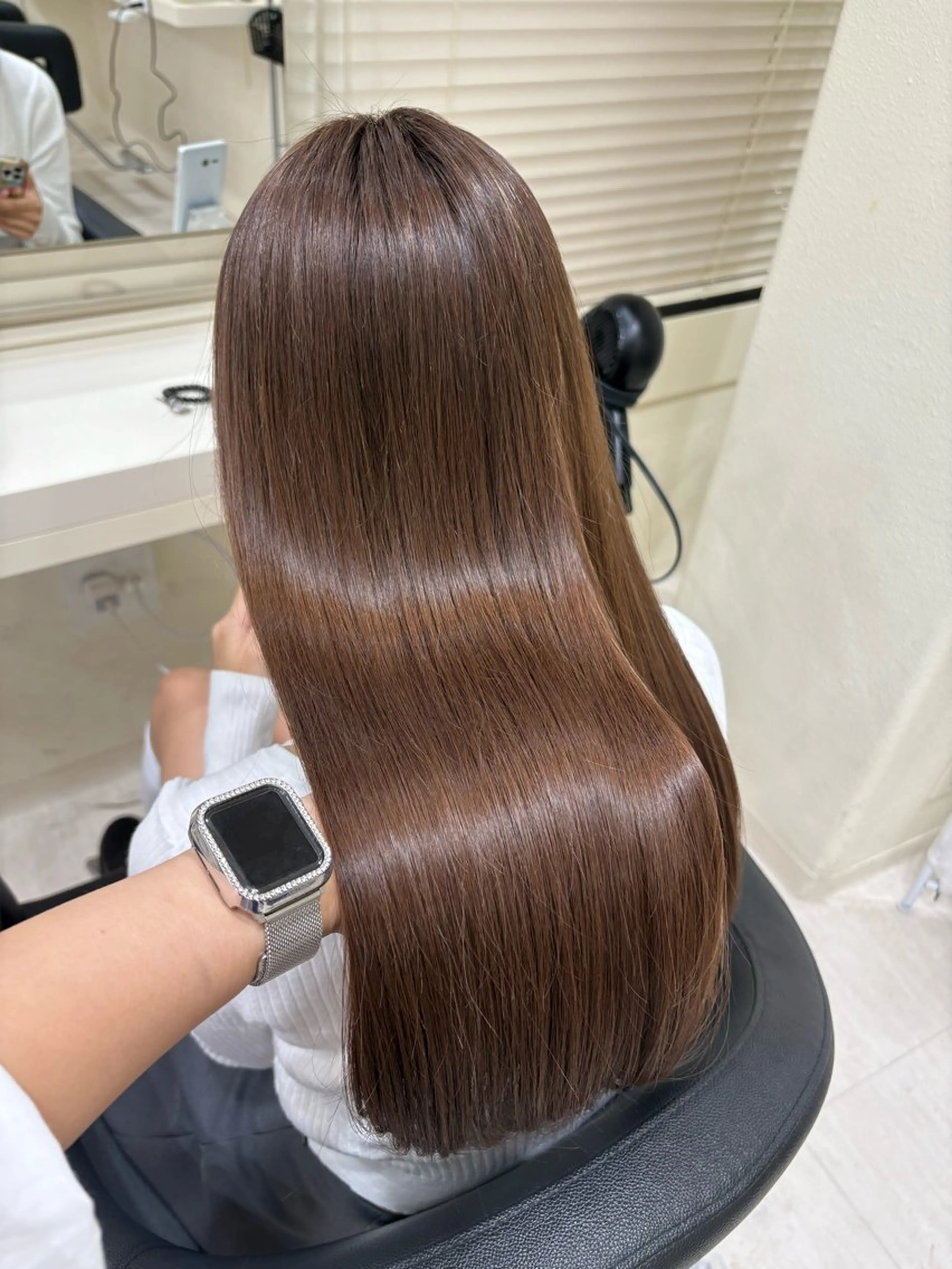 カラー ベージュ・ラベンダー カラー🎀りりのヘアスタイル