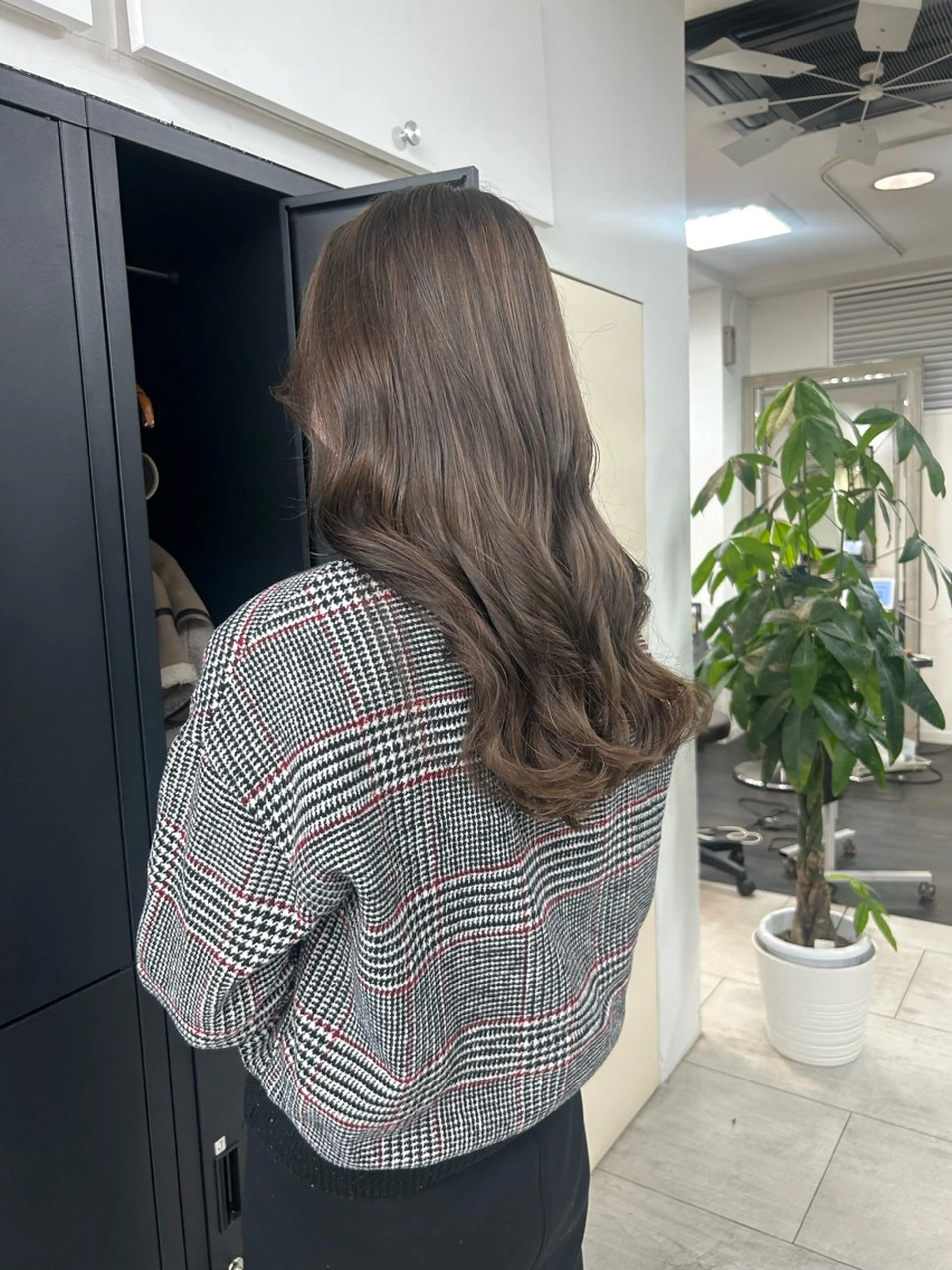 ロング ダブルカラー/韓国 ヘア/さわのあかねのヘアスタイル