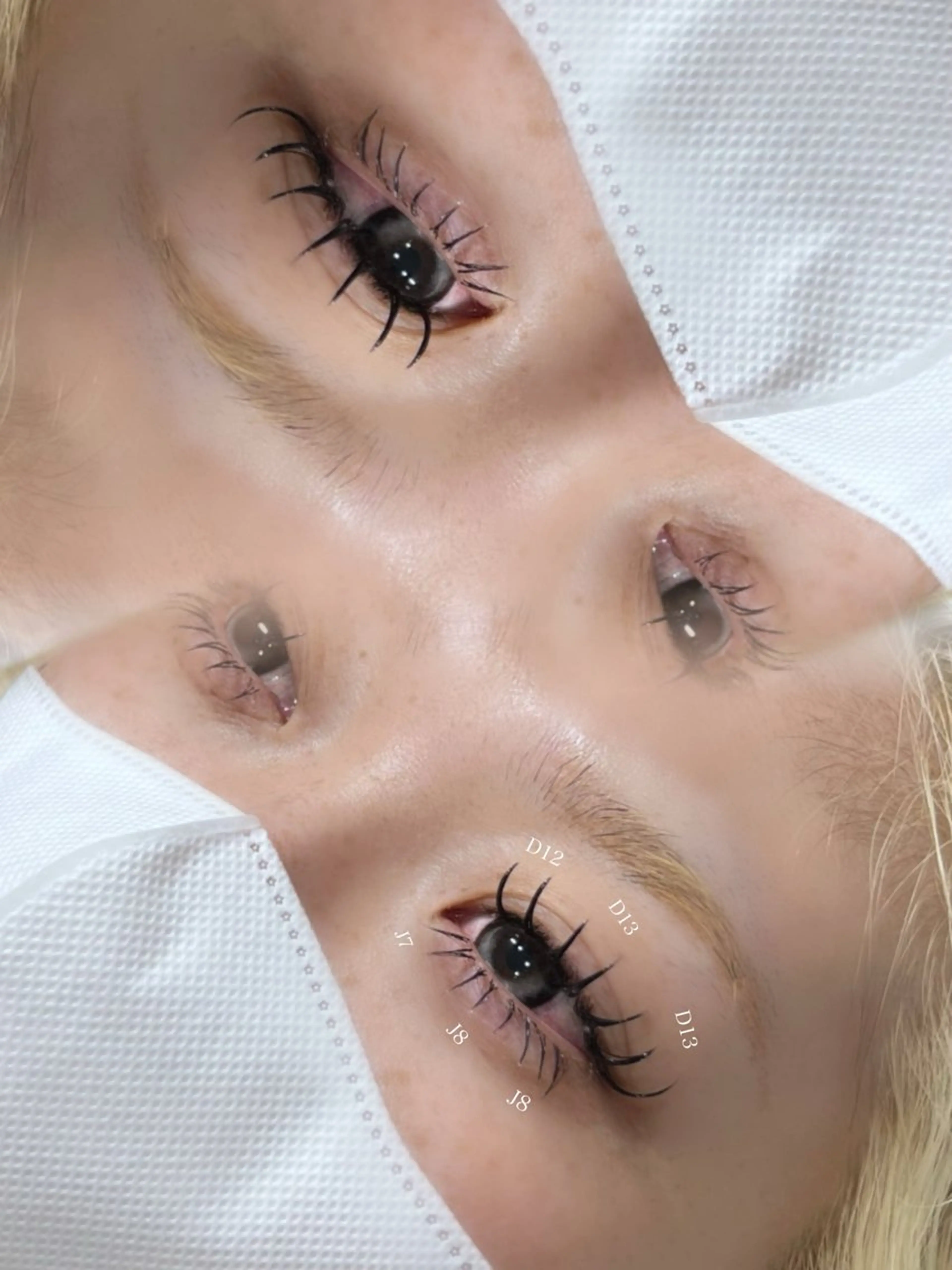 下まつ毛エクステ50本の写真