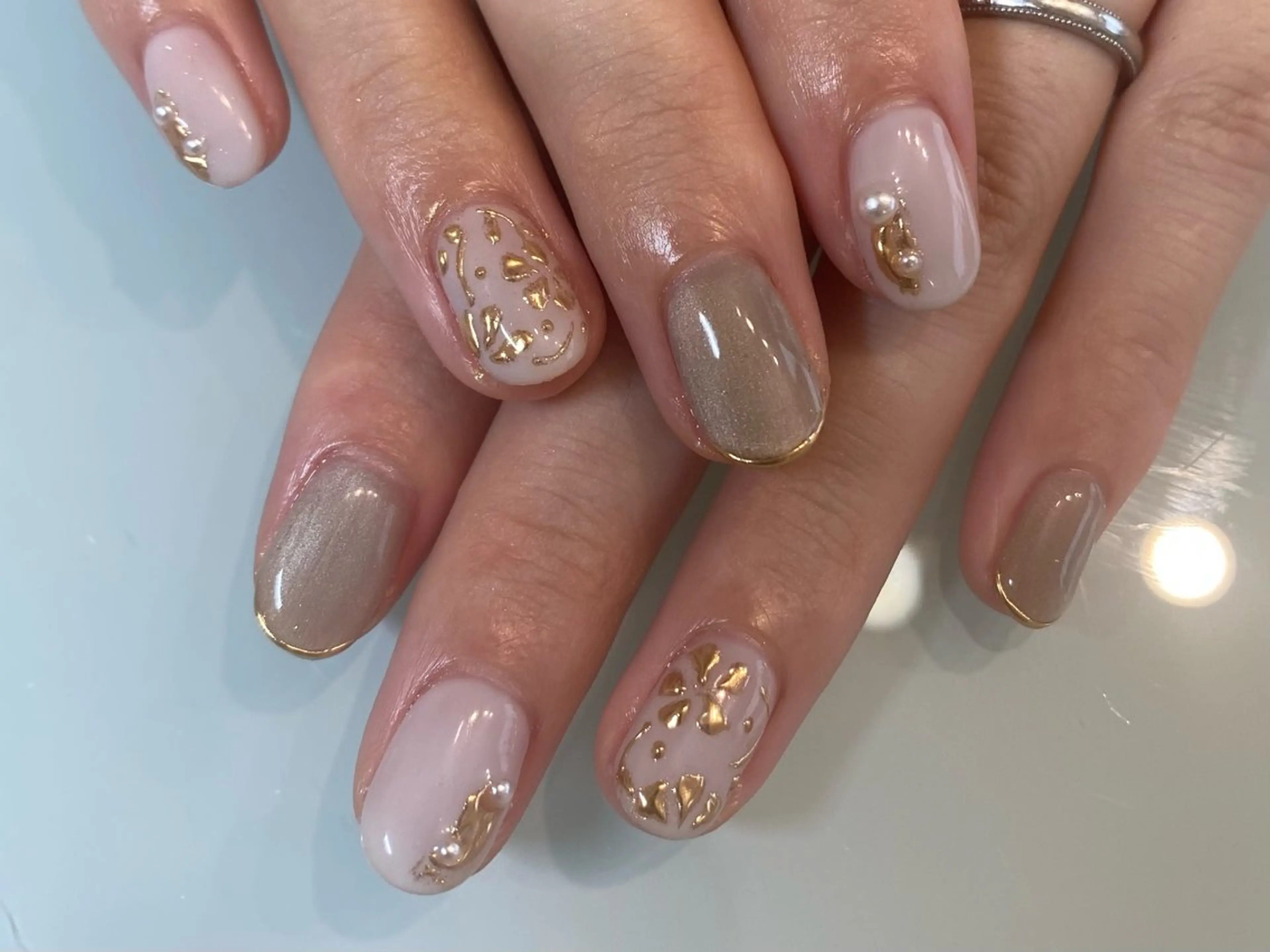 ネイル ハンドネイル Nailist Yasucoのネイルデザイン