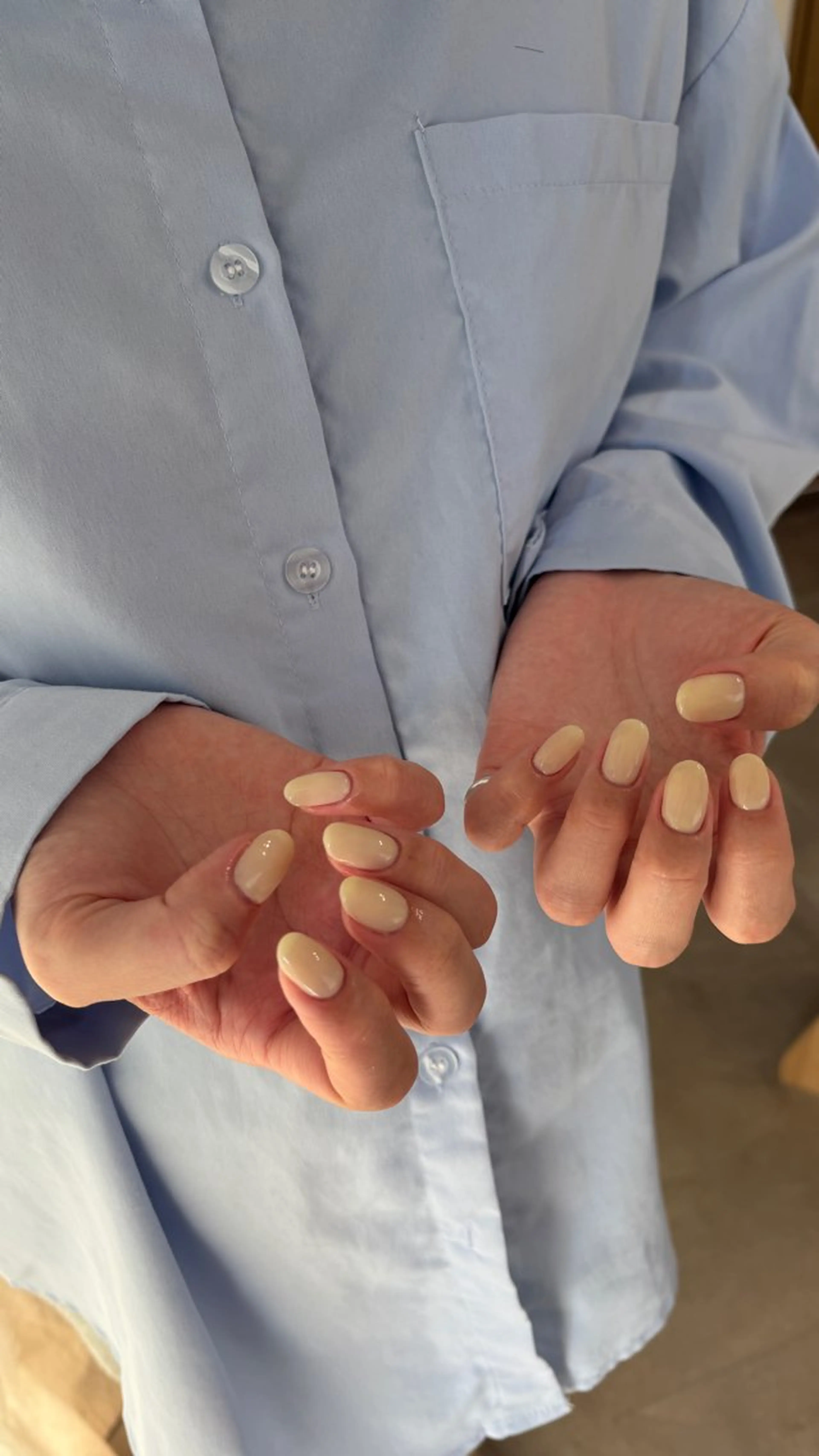 ネイル 黄色 ハンドネイル cyaan所属・nail salon Cyaanのネイルデザイン