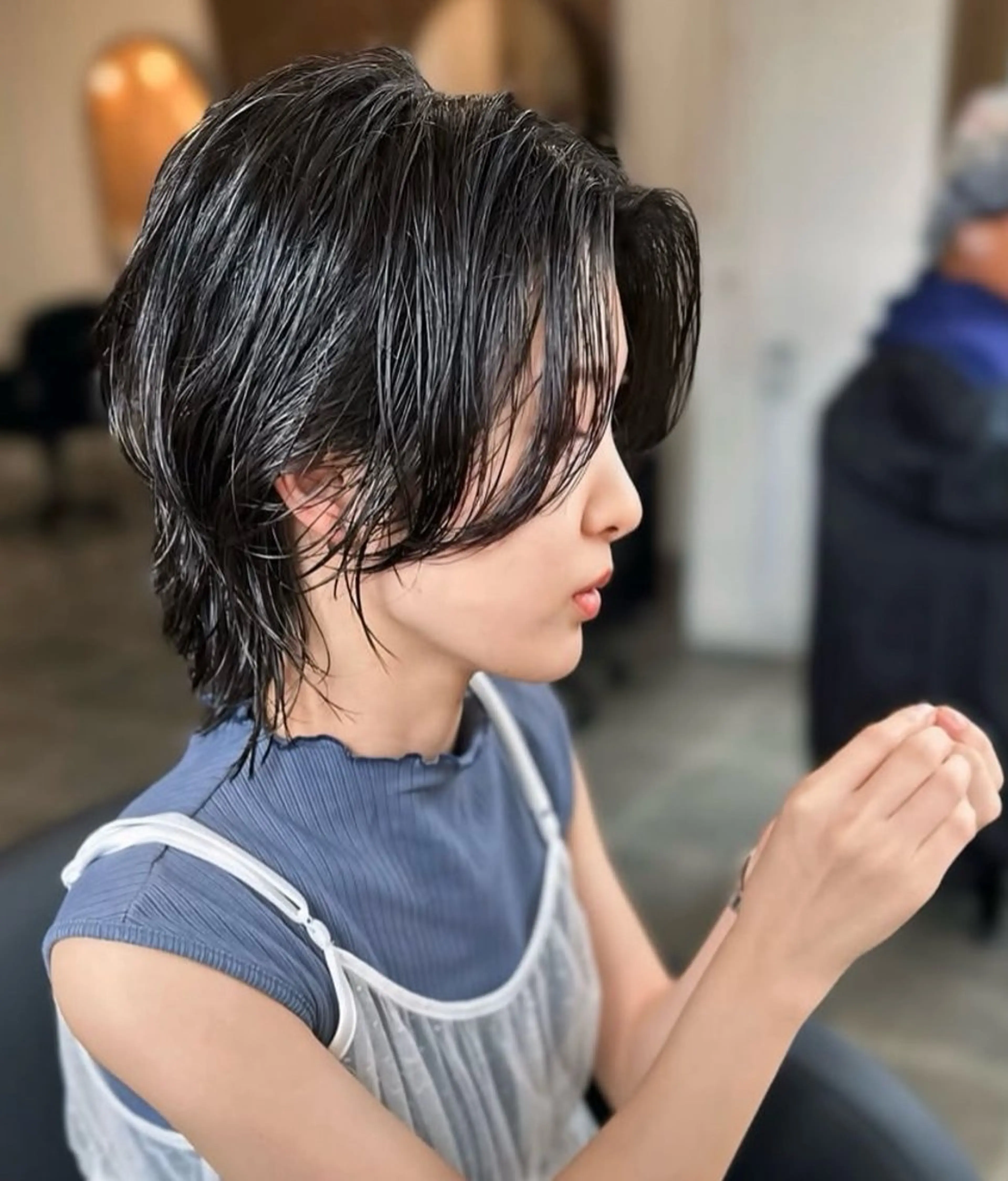 パーマ パーマ illfrere所属・momoka モデル募集のヘアスタイル